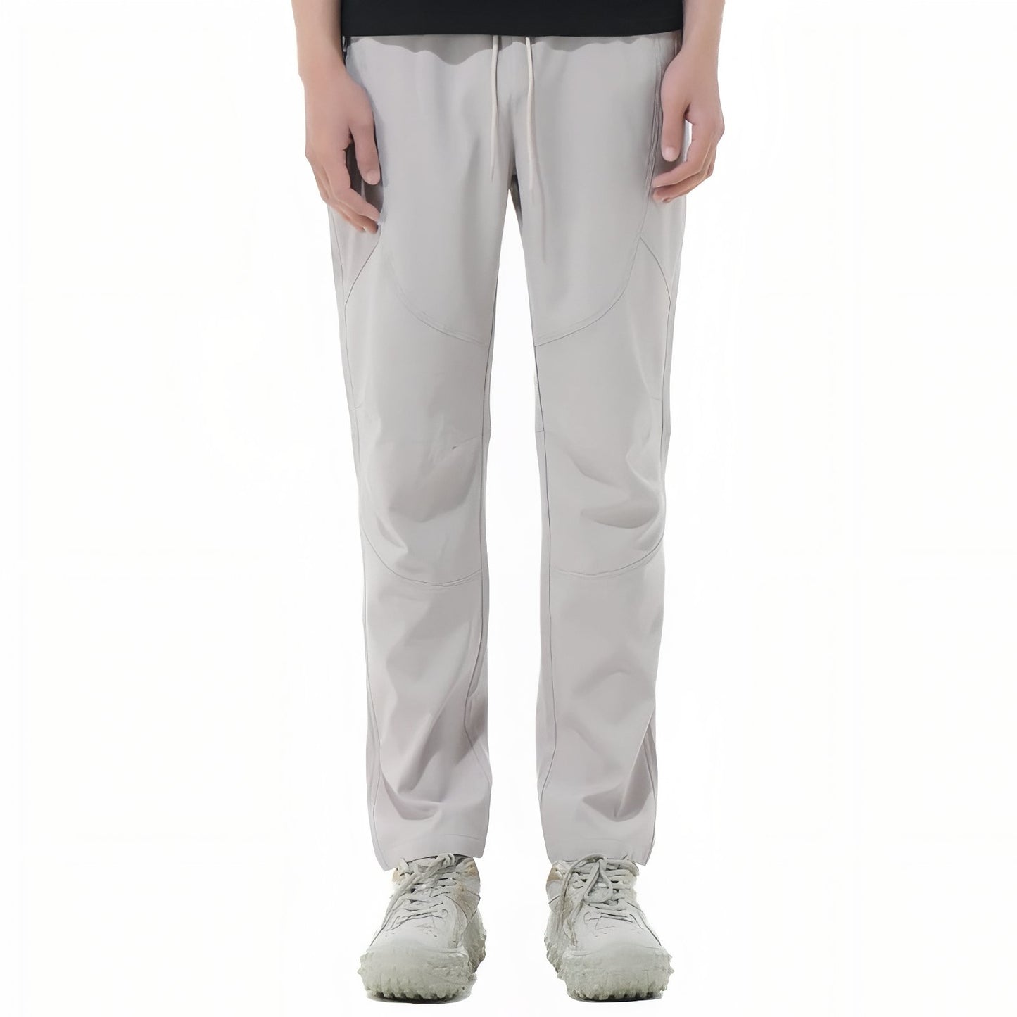 Pantalon Léger Randonnée Homme - Gris Clair
