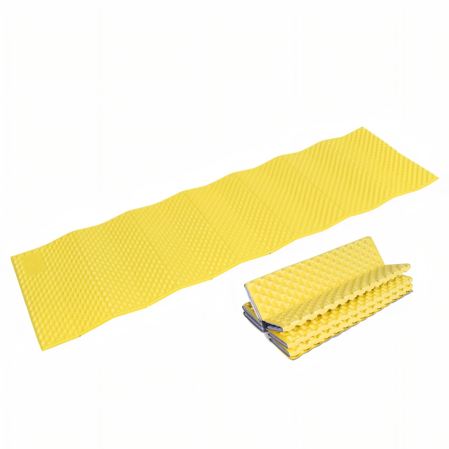 Matelas Pliable Randonnée - Jaune