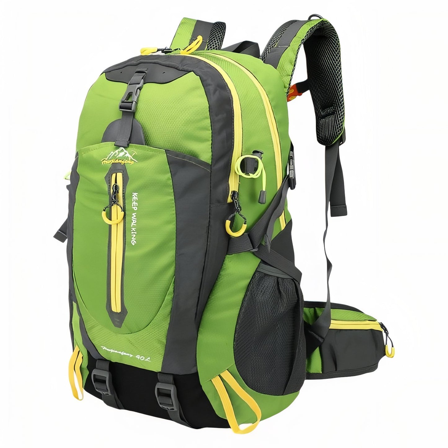 Sac à Dos Marche Randonnée 40L - Vert Fluo