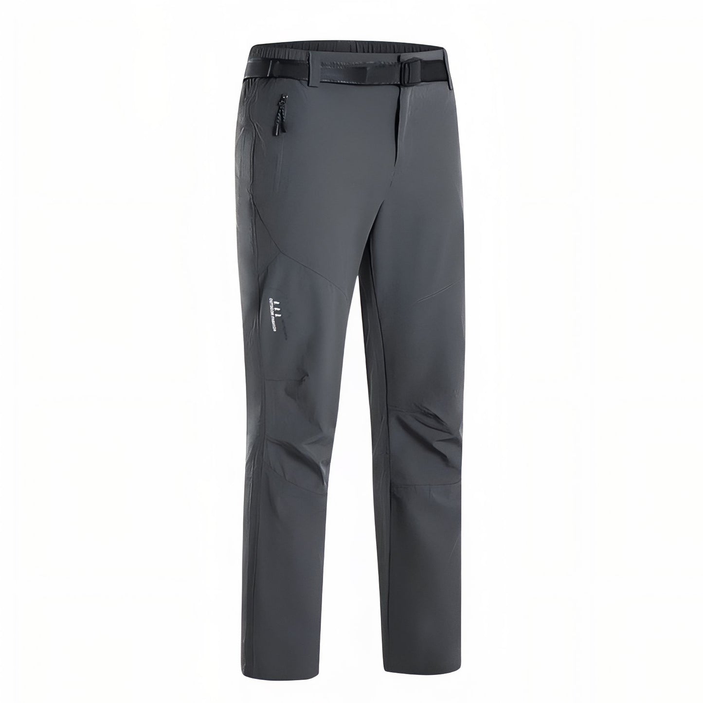 Pantalon de Randonnée Avec Ceinture Élastique Homme - Gris Foncé