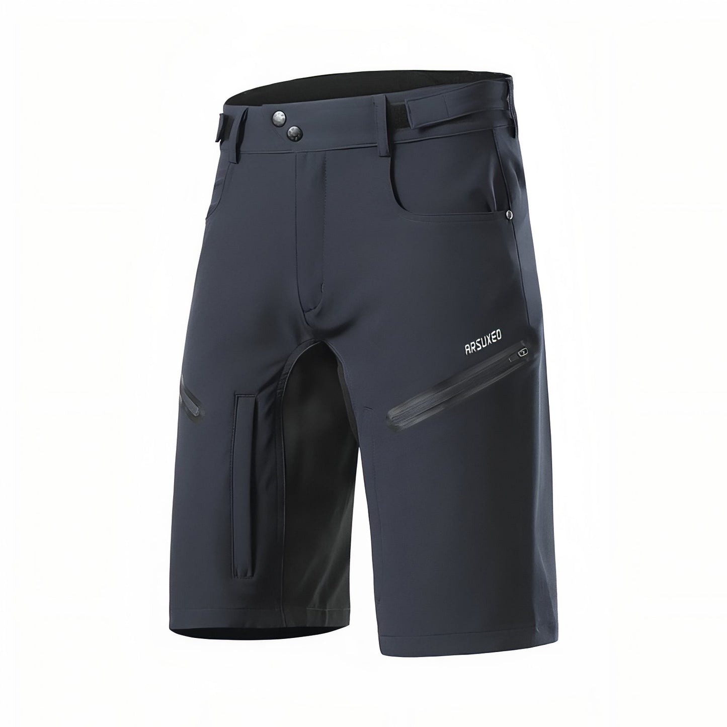 Bermuda À Zip de Randonnée - Gris Foncé