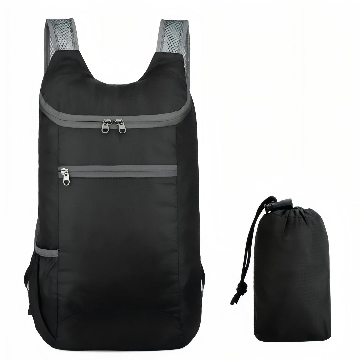 Sac à Dos Pliable Waterproof - Noir 1