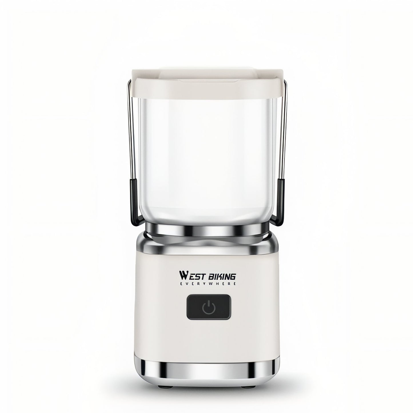 Lanterne Compacte Rechargeable - Blanc Cassé
