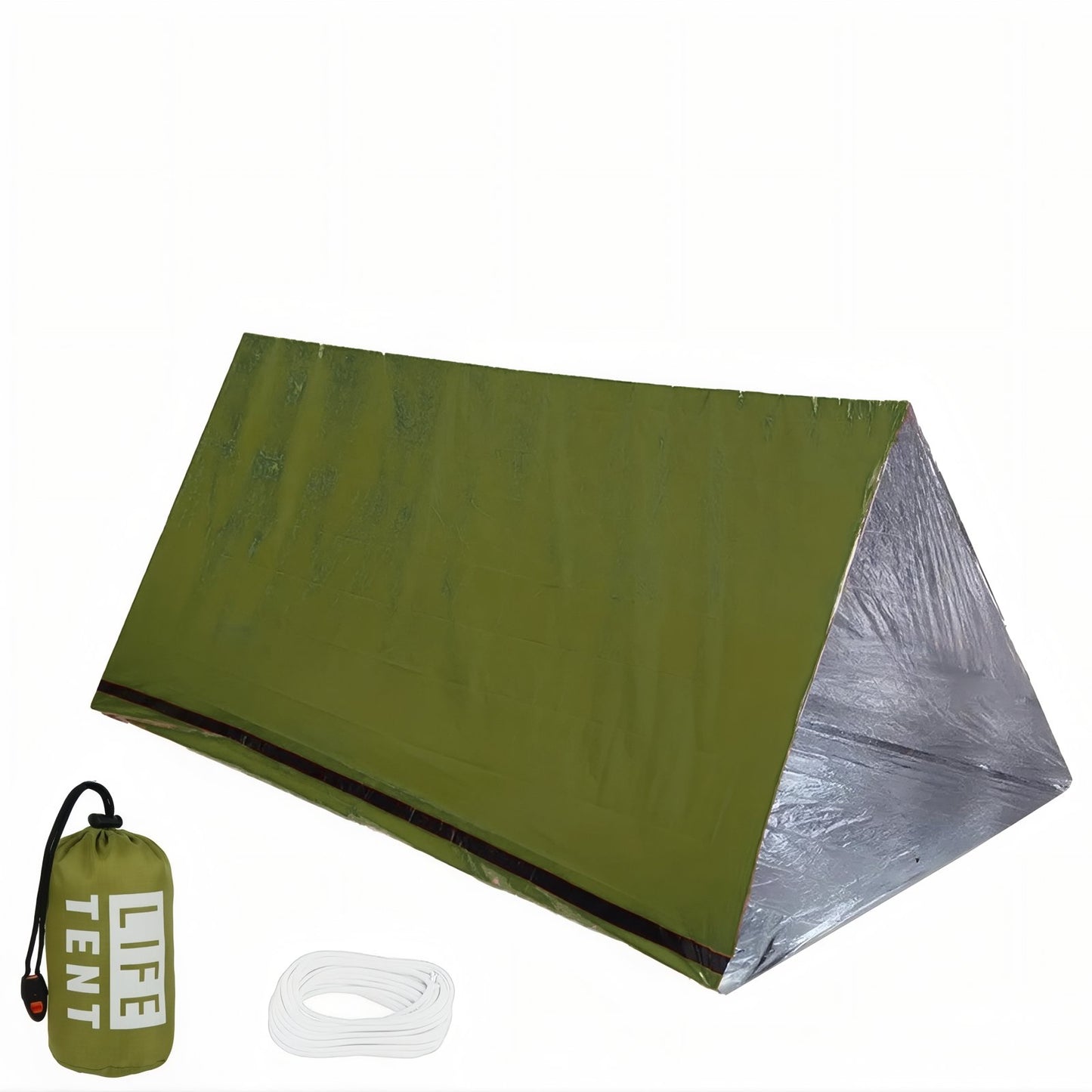 Tente Bivouac Survie - Vert Olive