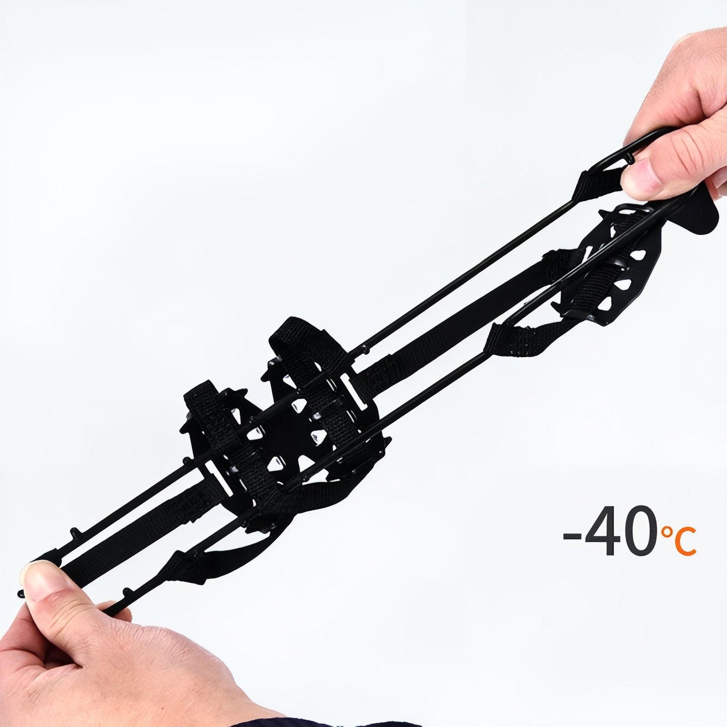 Crampons Antidérapants Randonnée 24 Dents portée à la main - 32-39 - 40-45