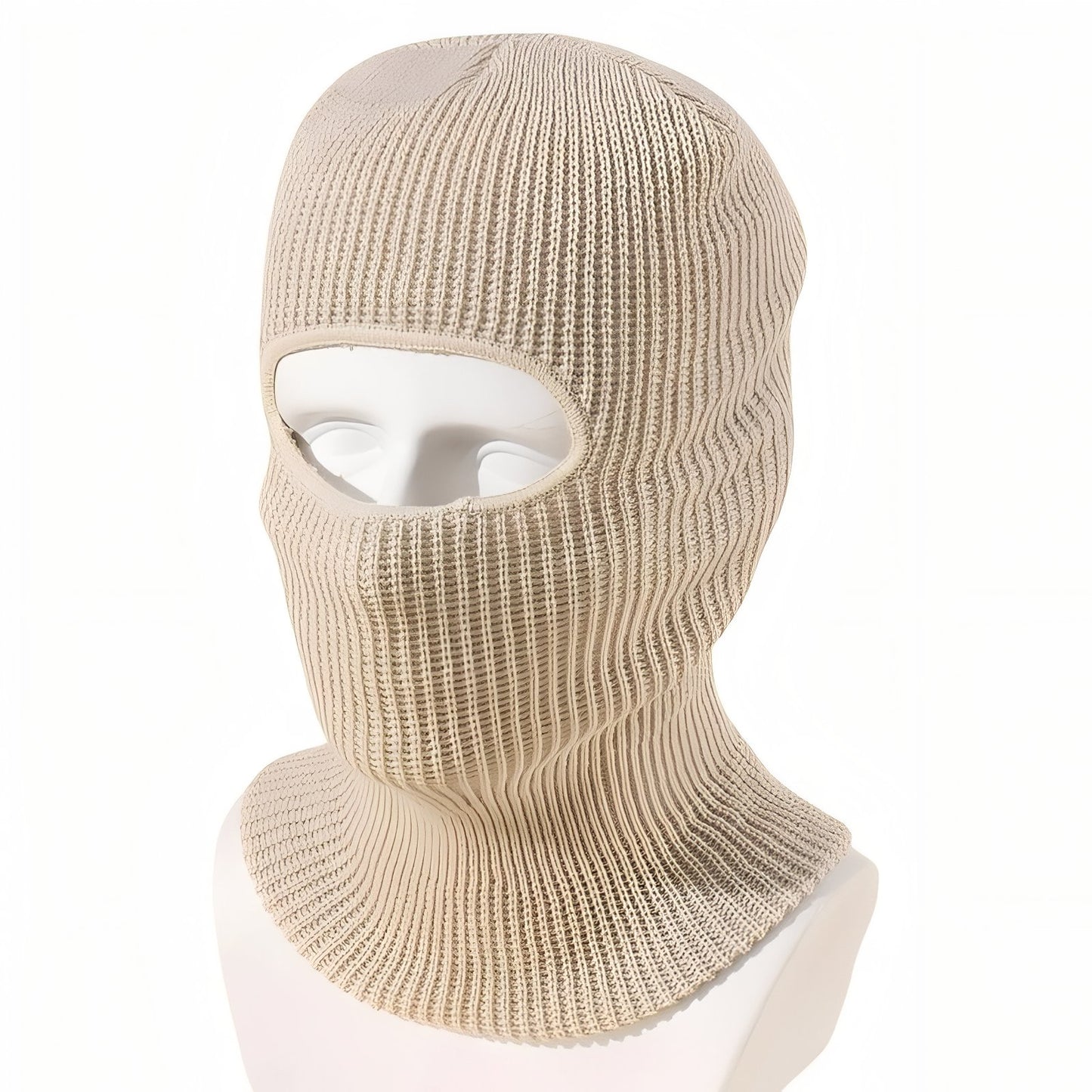 Cagoule Hiver Homme - Beige - Taille Unique