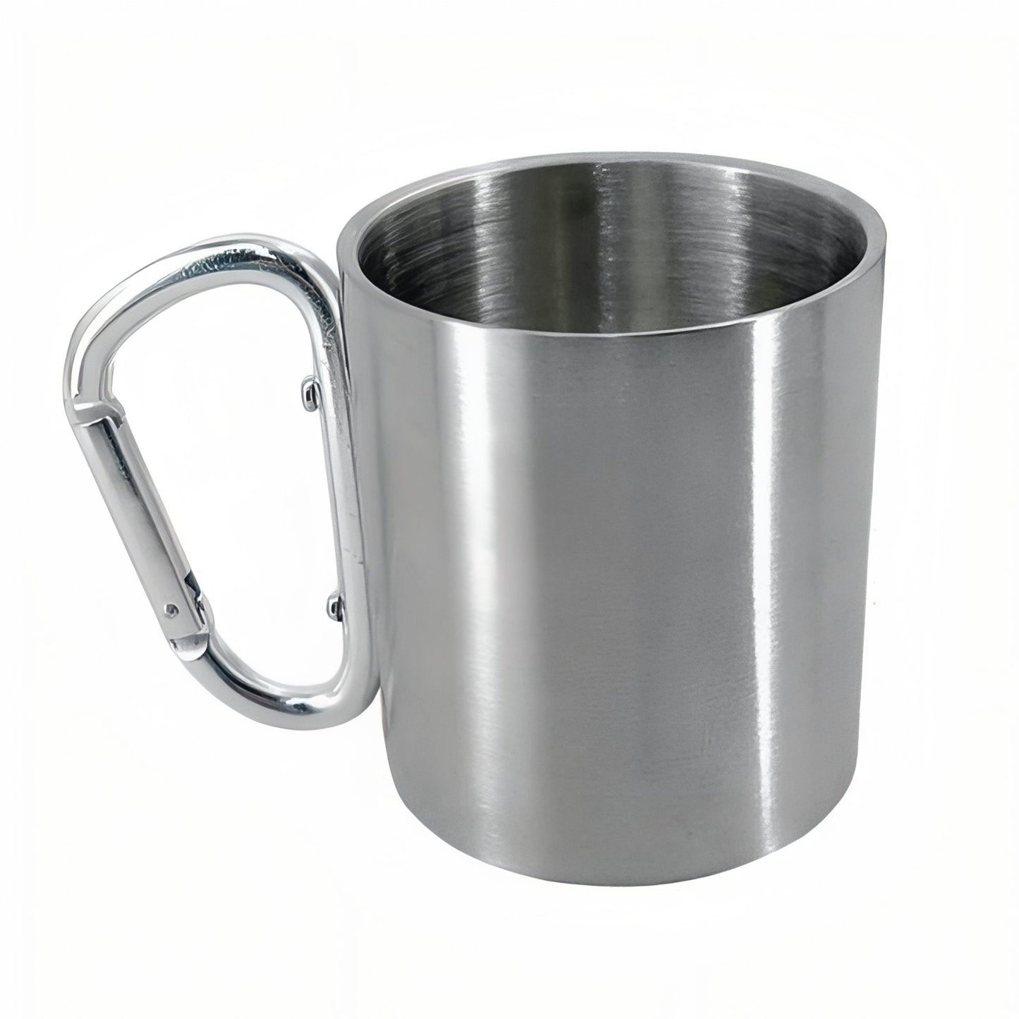 Tasse Inox Mousqueton - Gris