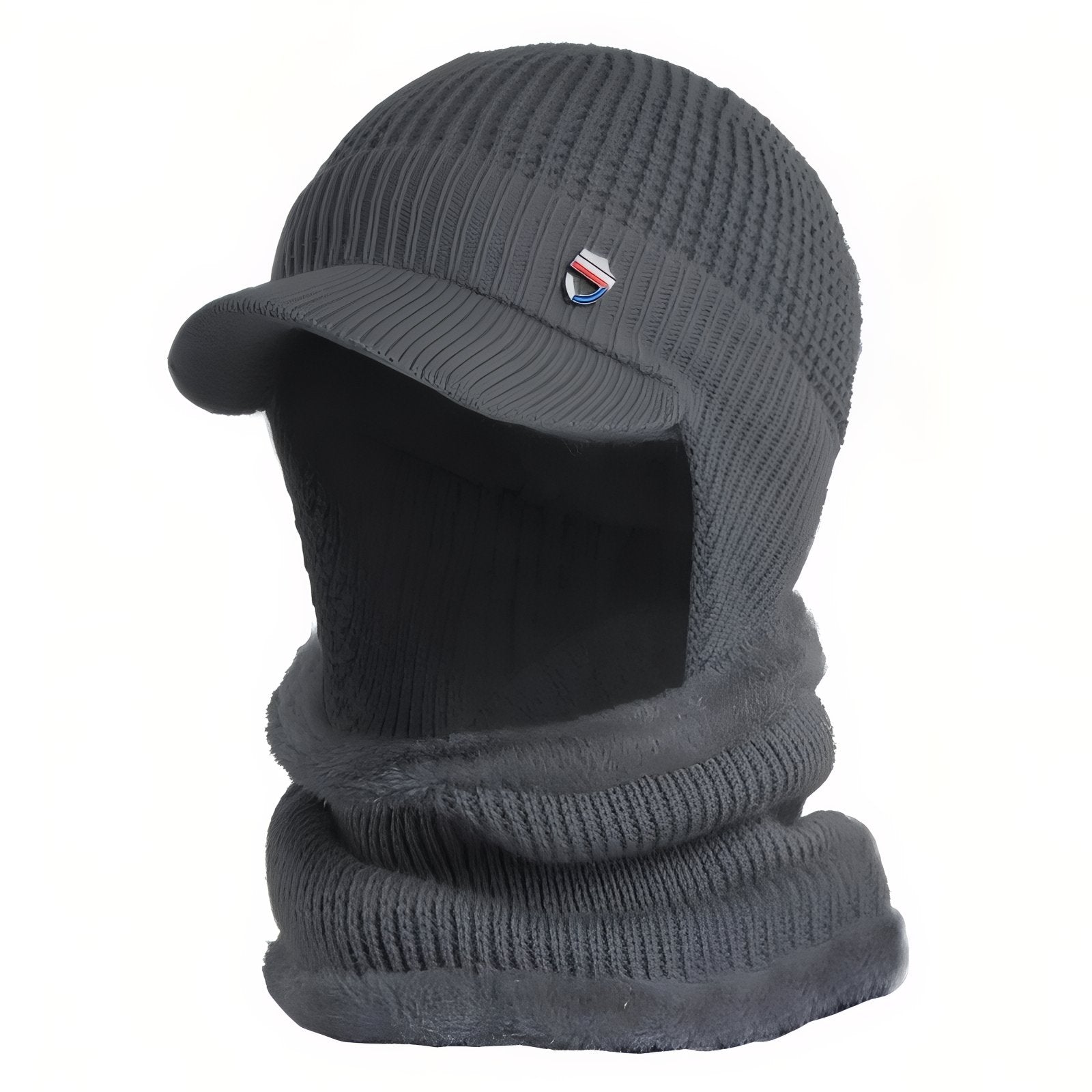 Casquette Cagoule Homme - Gris Foncé - 56-60cm