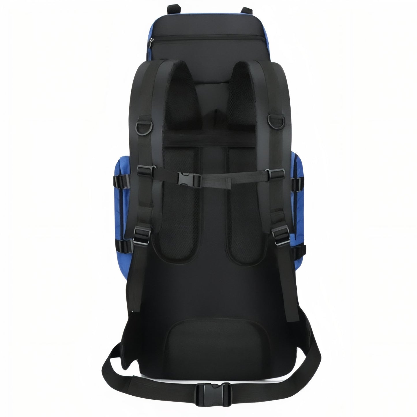 Sac à Dos Trekking vue arrière avec bretelles - Bleu Clair - Rouge - Vert - Bleu Marine - Noir