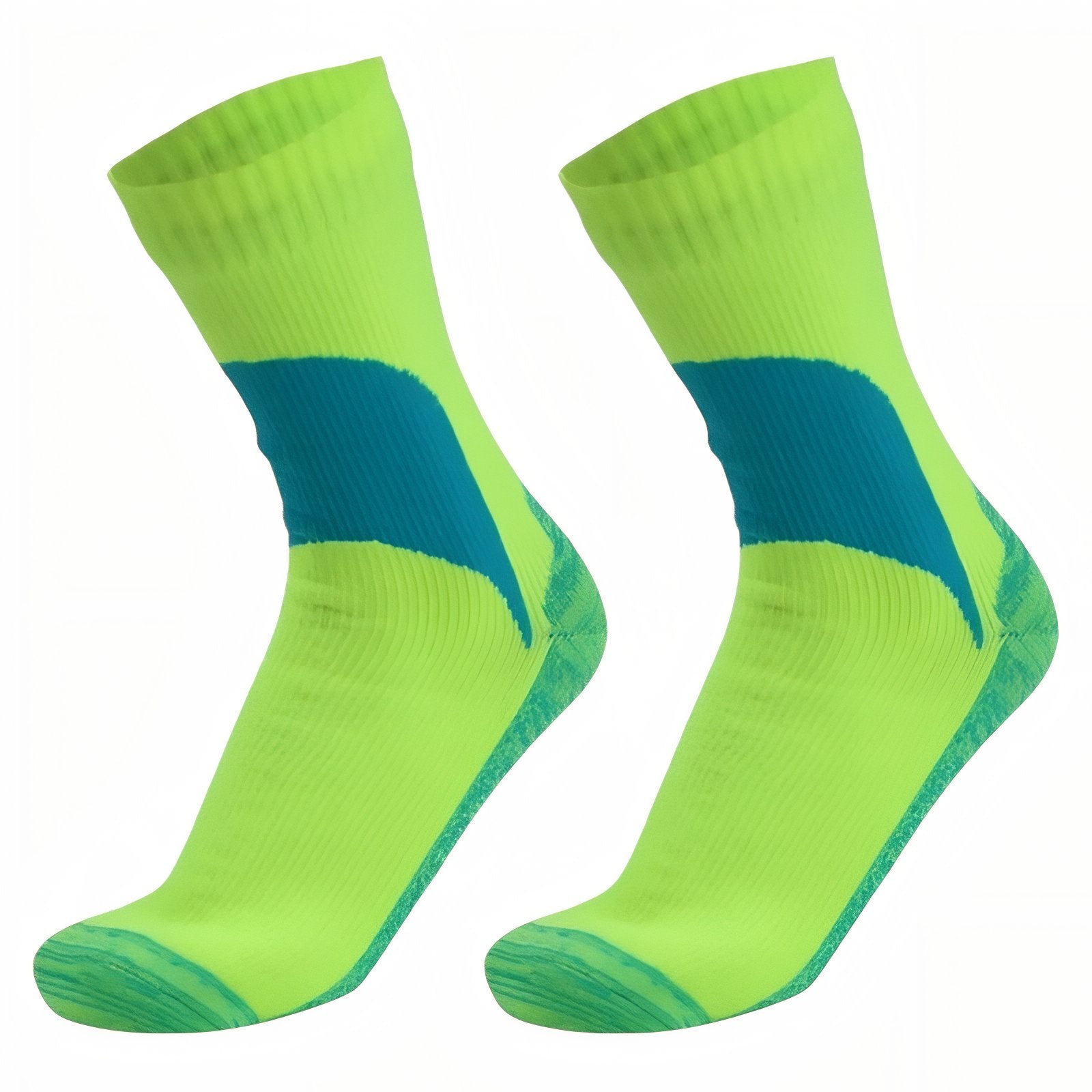 Chaussettes Étanches Randonnée - Jaune Fluo