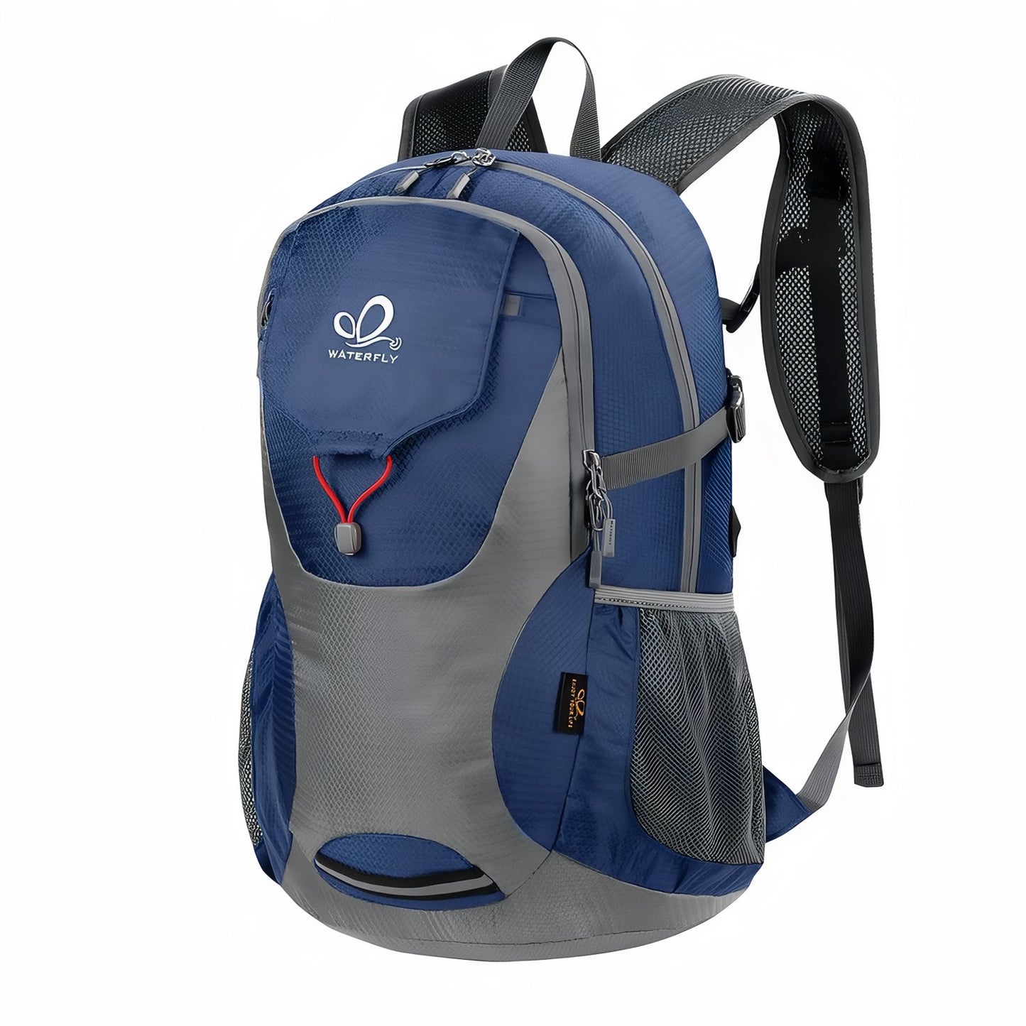 Sac à Dos Randonnée 30L Ultra Léger - Bleu Marine et Gris Foncé