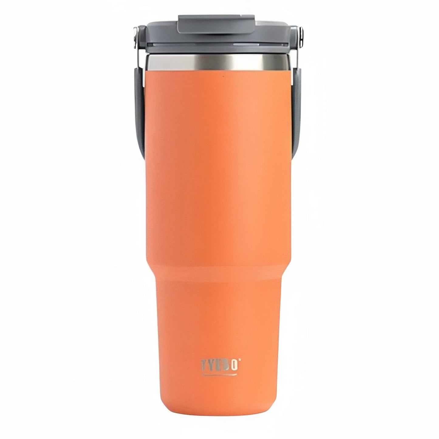 Mug Isotherme Avec Bec - Orange Brûlé - 900ml