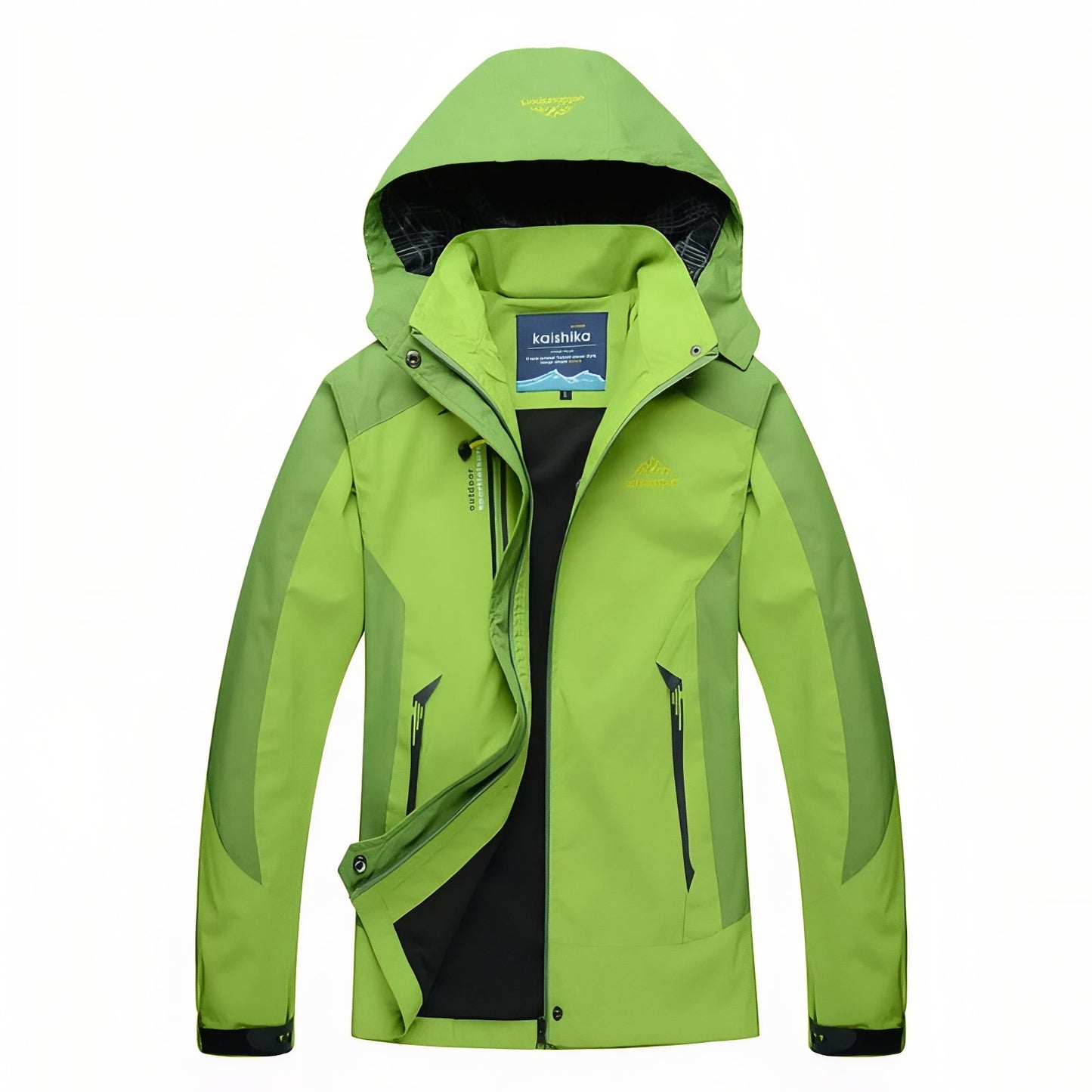 Veste Randonnée Femme Imperméable Et Respirante - Vert