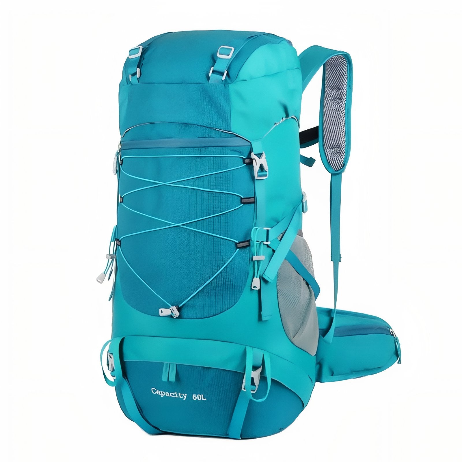 Sac Randonnée Multipoches 50l - Turquoise