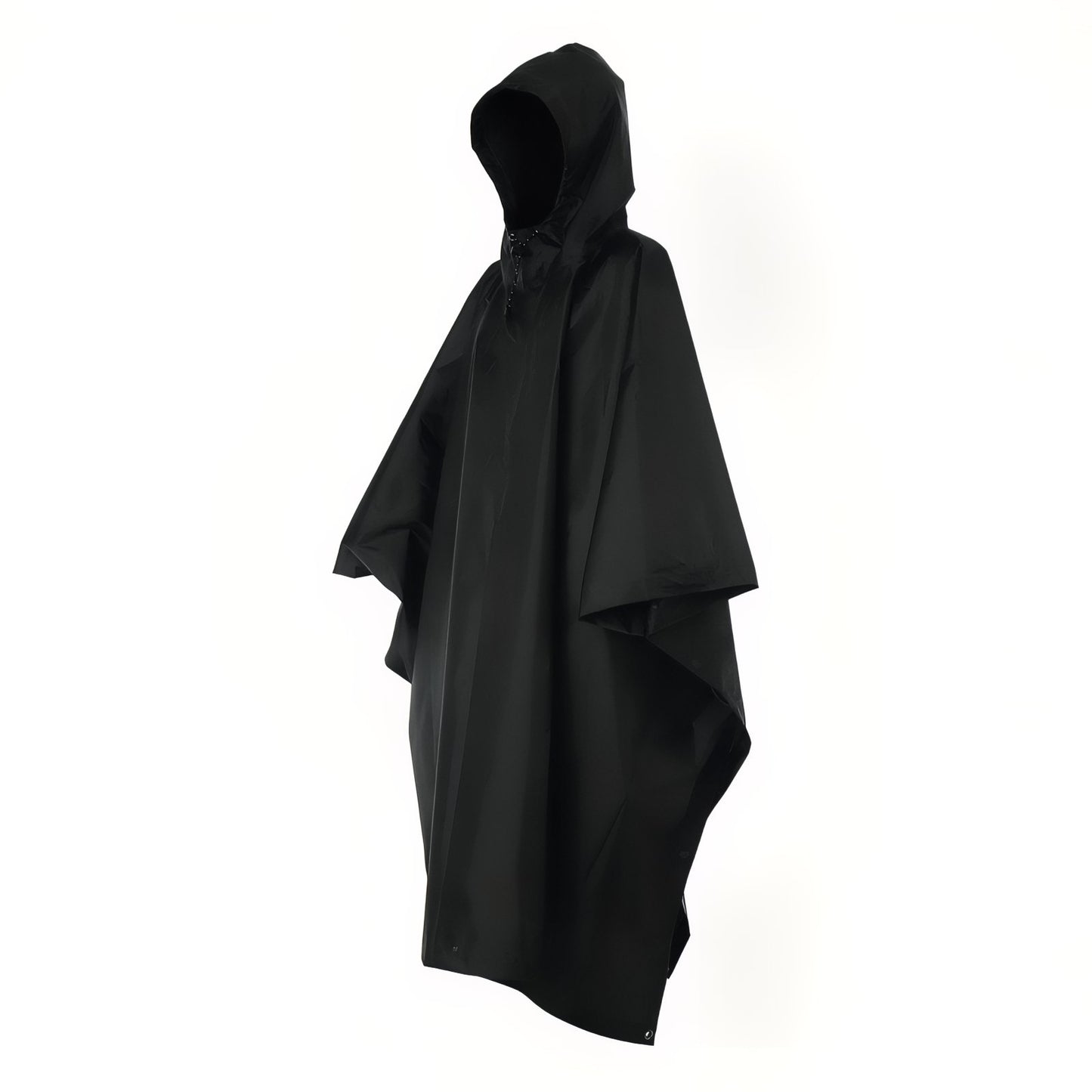 Poncho Imperméable de Randonnée - Noir - Taille Unique