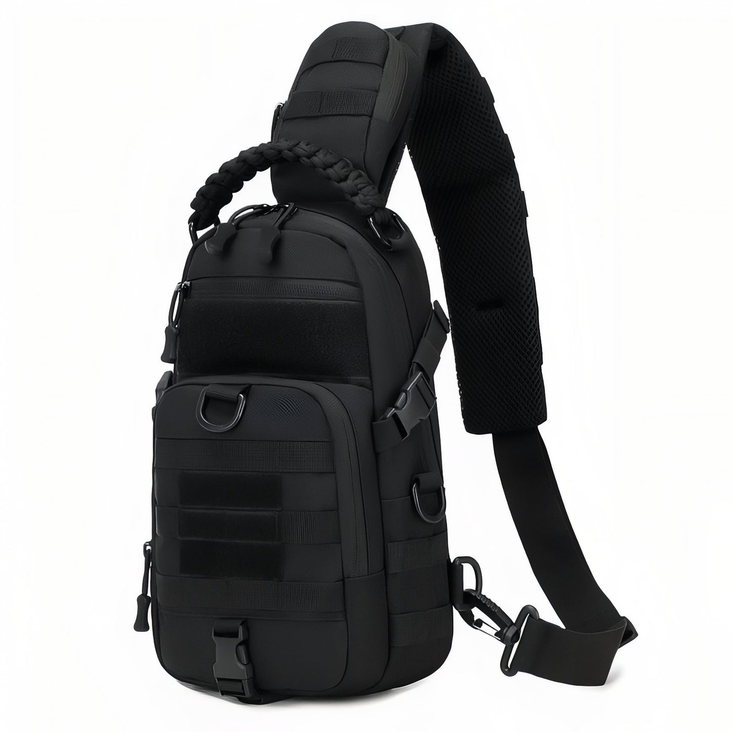Sac Bandoulière Homme Pour Randonnée - Noir