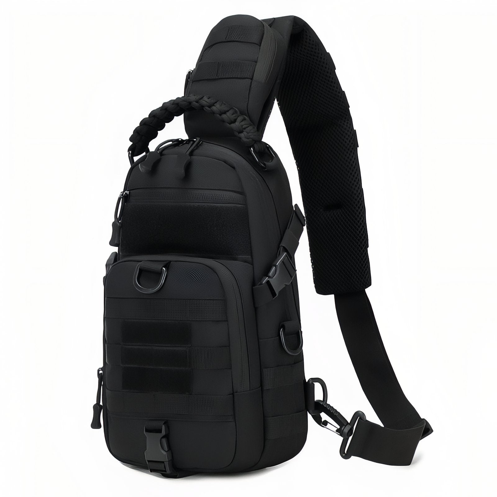 Sac Bandoulière Homme Pour Randonnée - Noir