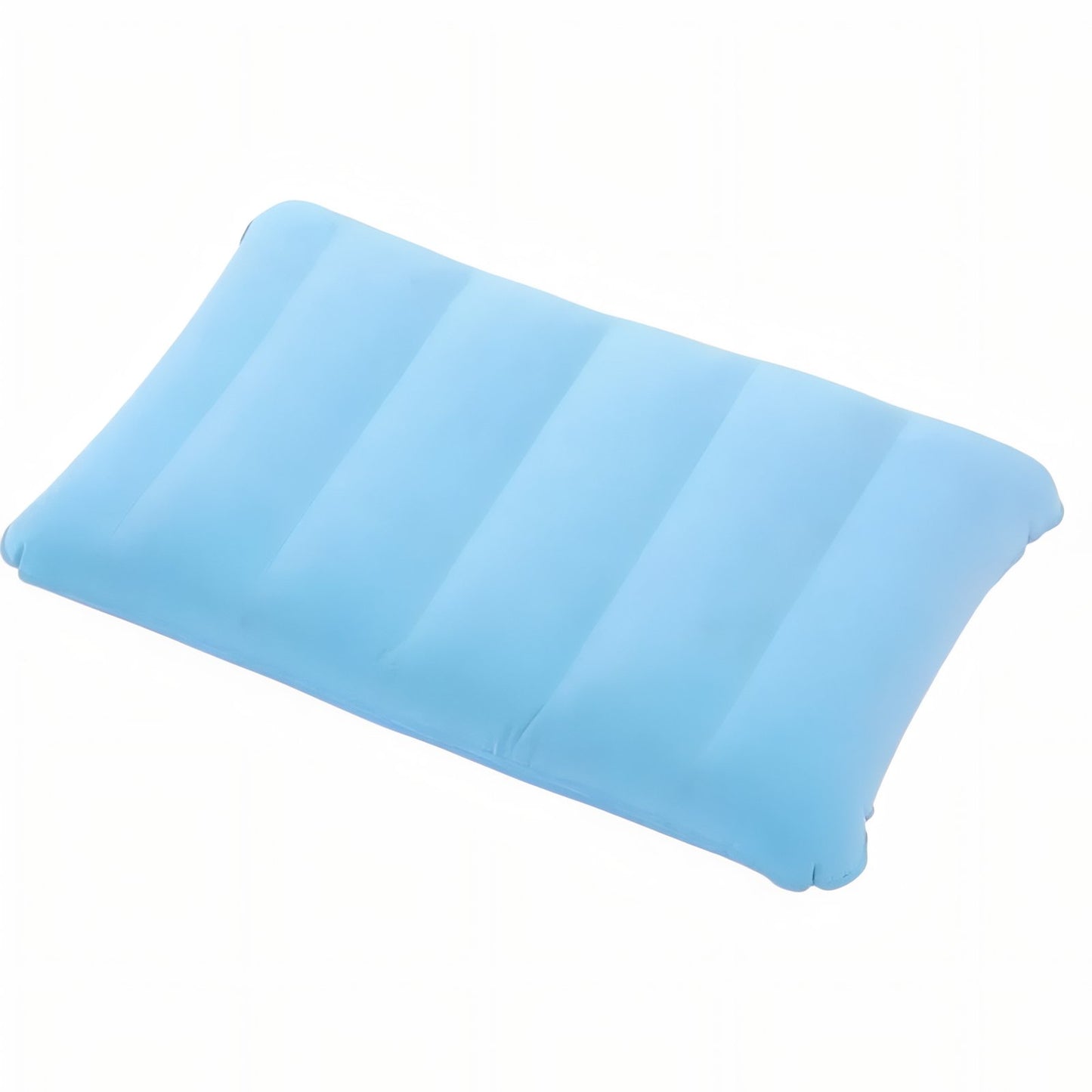 Oreiller Gonflable Randonnée 47x30CM vue de dessus - Bleu