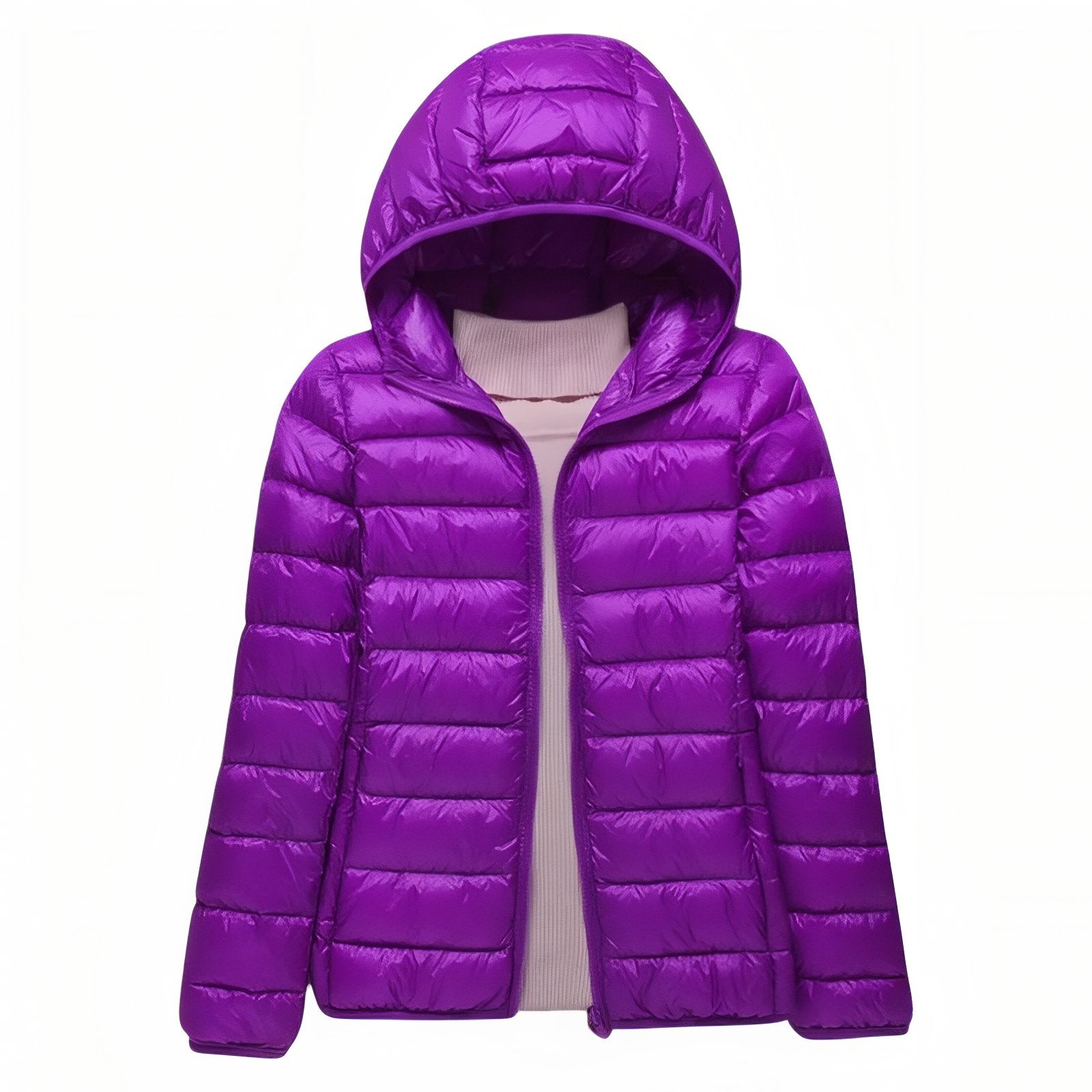 Doudoune Randonnée Compressible Femme - Violet