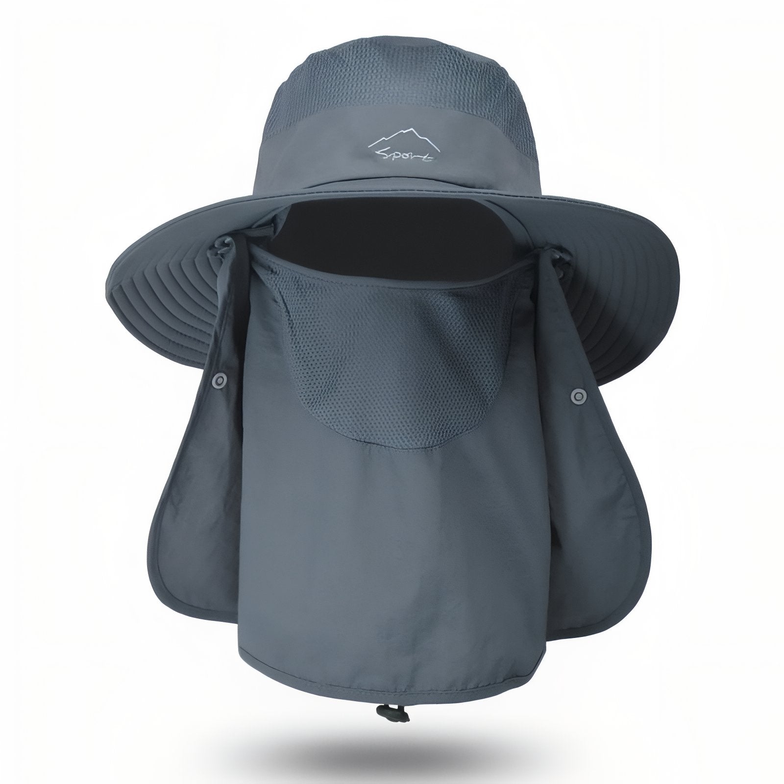 Chapeau Randonnée Anti UV - Gris Foncé - 56-62CM
