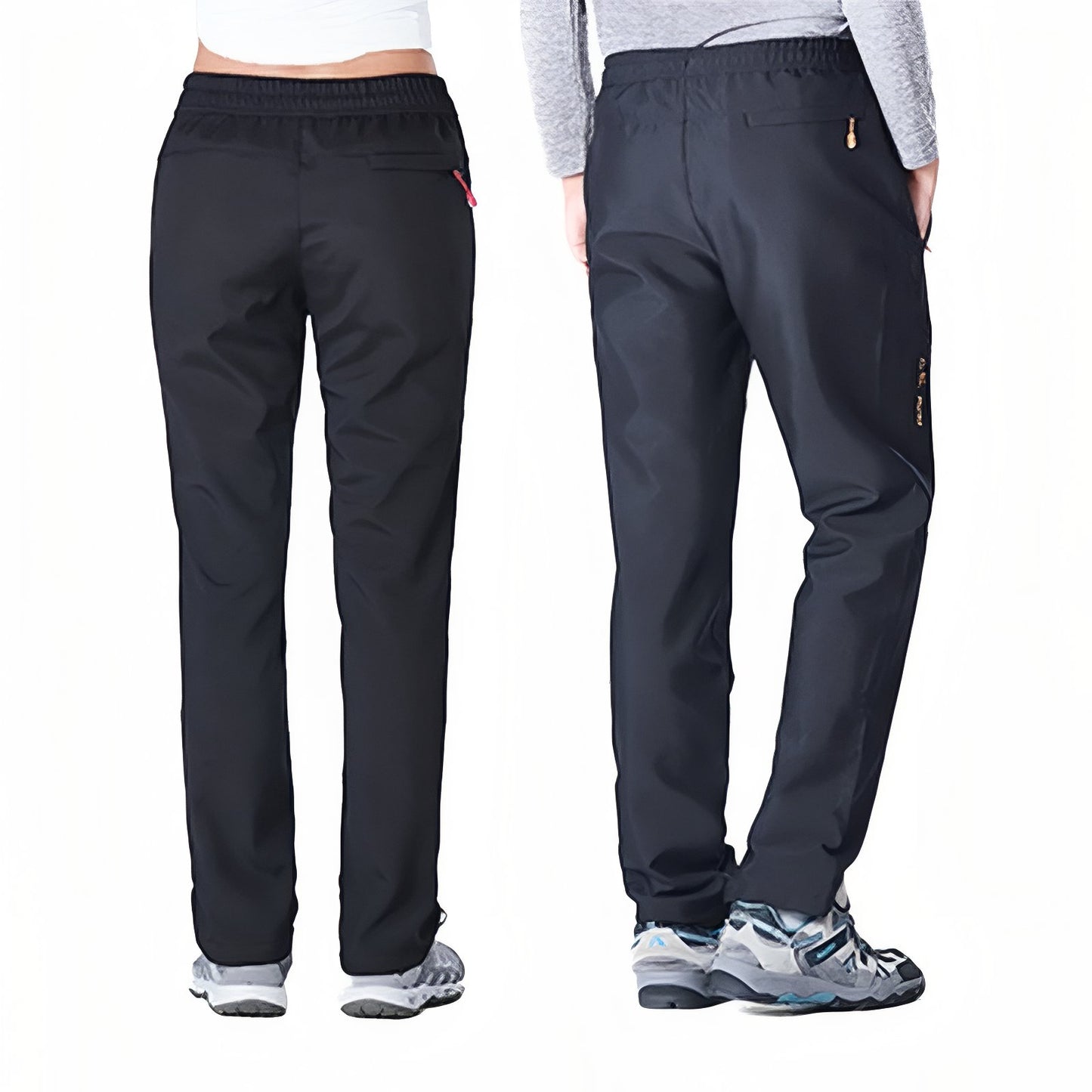 Pantalon Randonnée Taille Élastique deux pantalons portés - Femme - Noir - Homme - Noir - Homme - Gris - Homme - Bleu - Femme - Violet