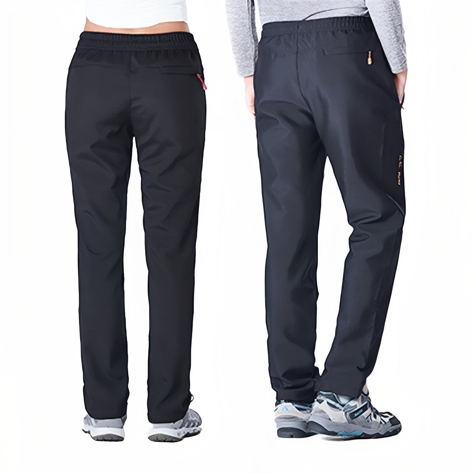 Pantalon Randonnée Taille Élastique deux pantalons portés - Femme - Noir - Homme - Noir - Homme - Gris - Homme - Bleu - Femme - Violet