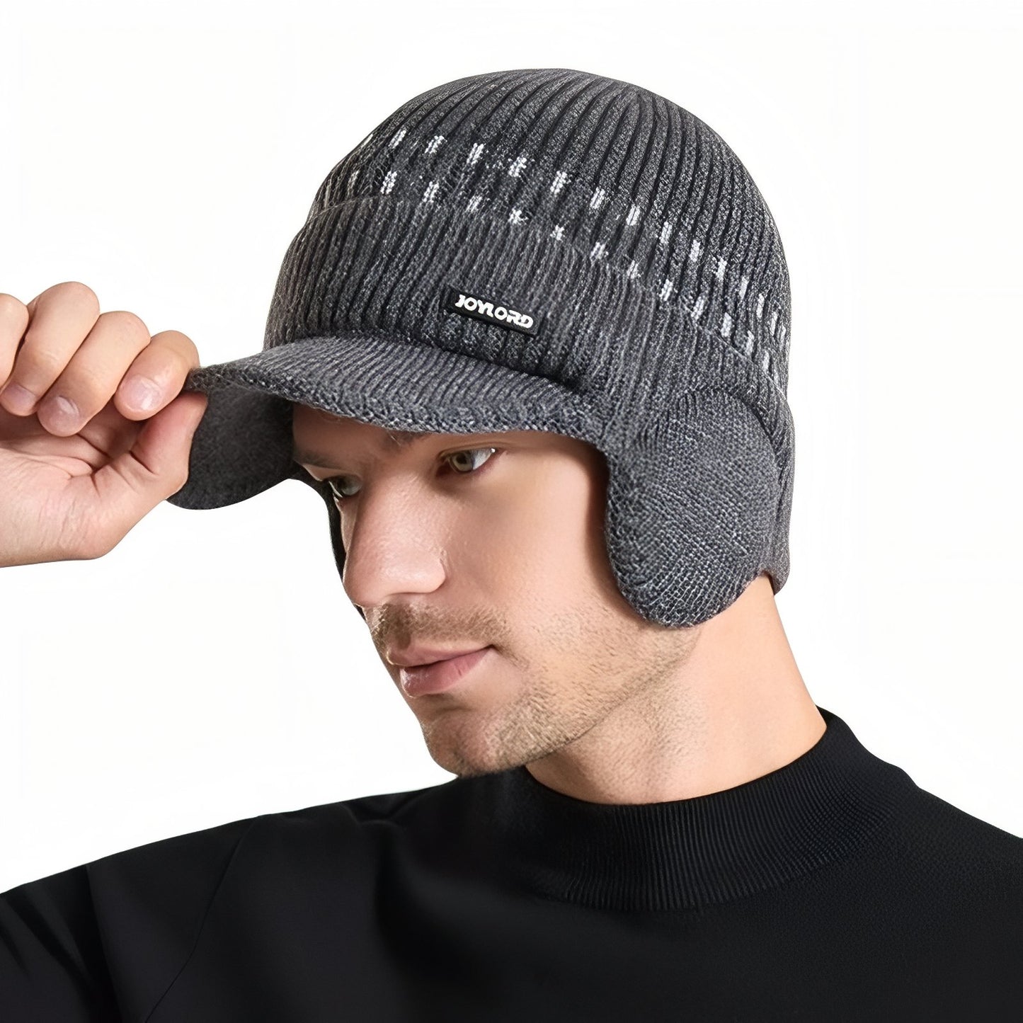 Bonnet Casquette Homme - Gris Foncé - 56-62cm