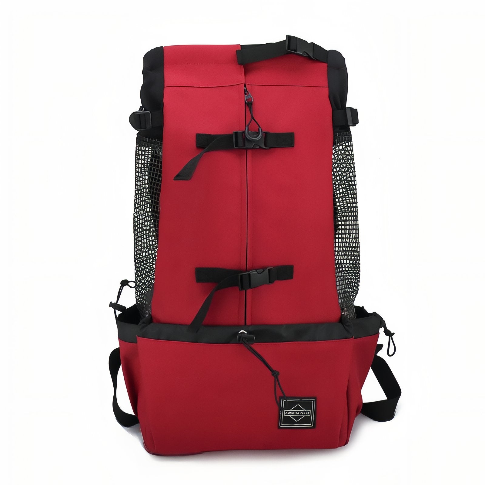 Sac Porte Chien Randonnée - Rouge Cerise