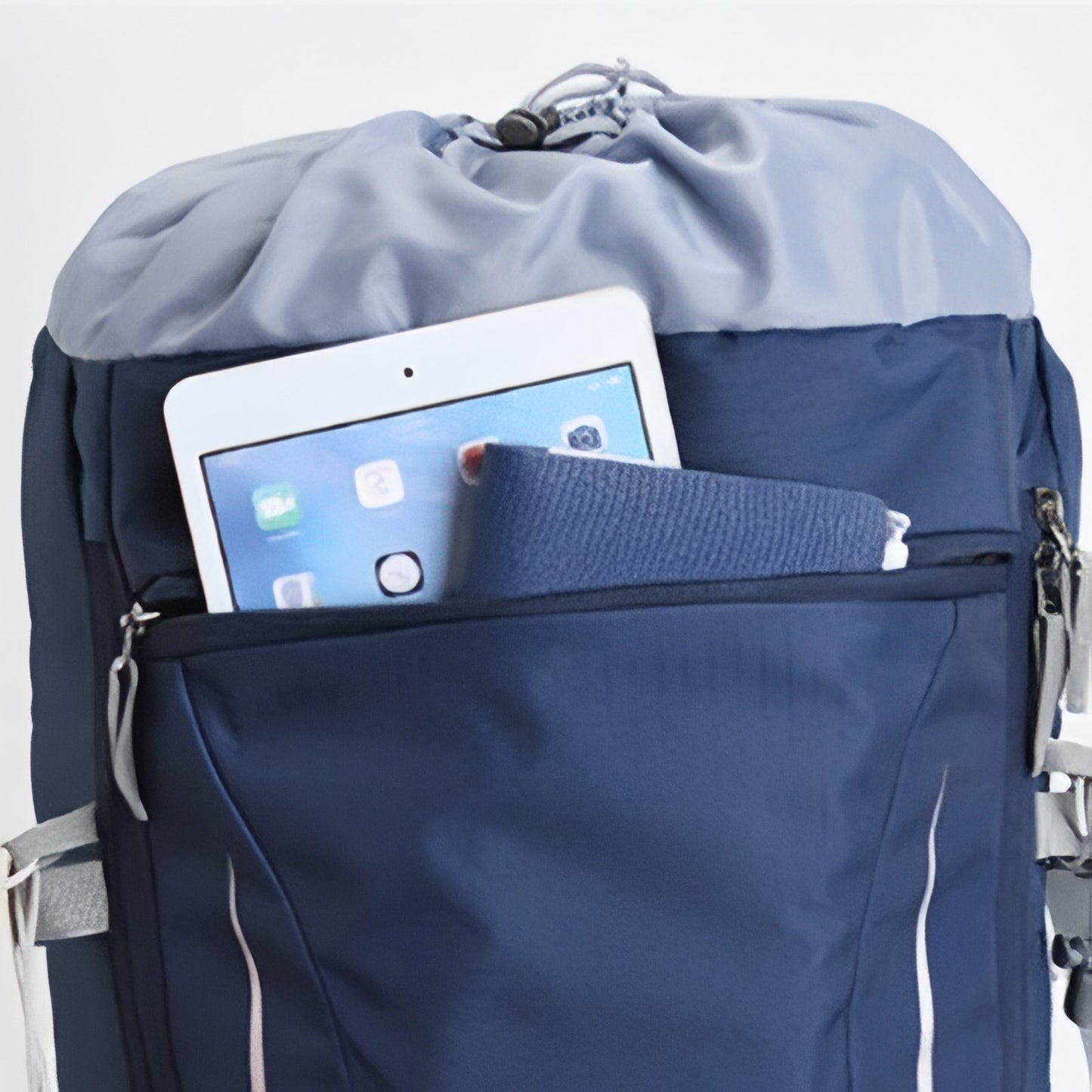 Sac à Dos Randonnée Respirant 60 Litres compartiment ouvert - Violet - Vert - Noir - Bleu Marine