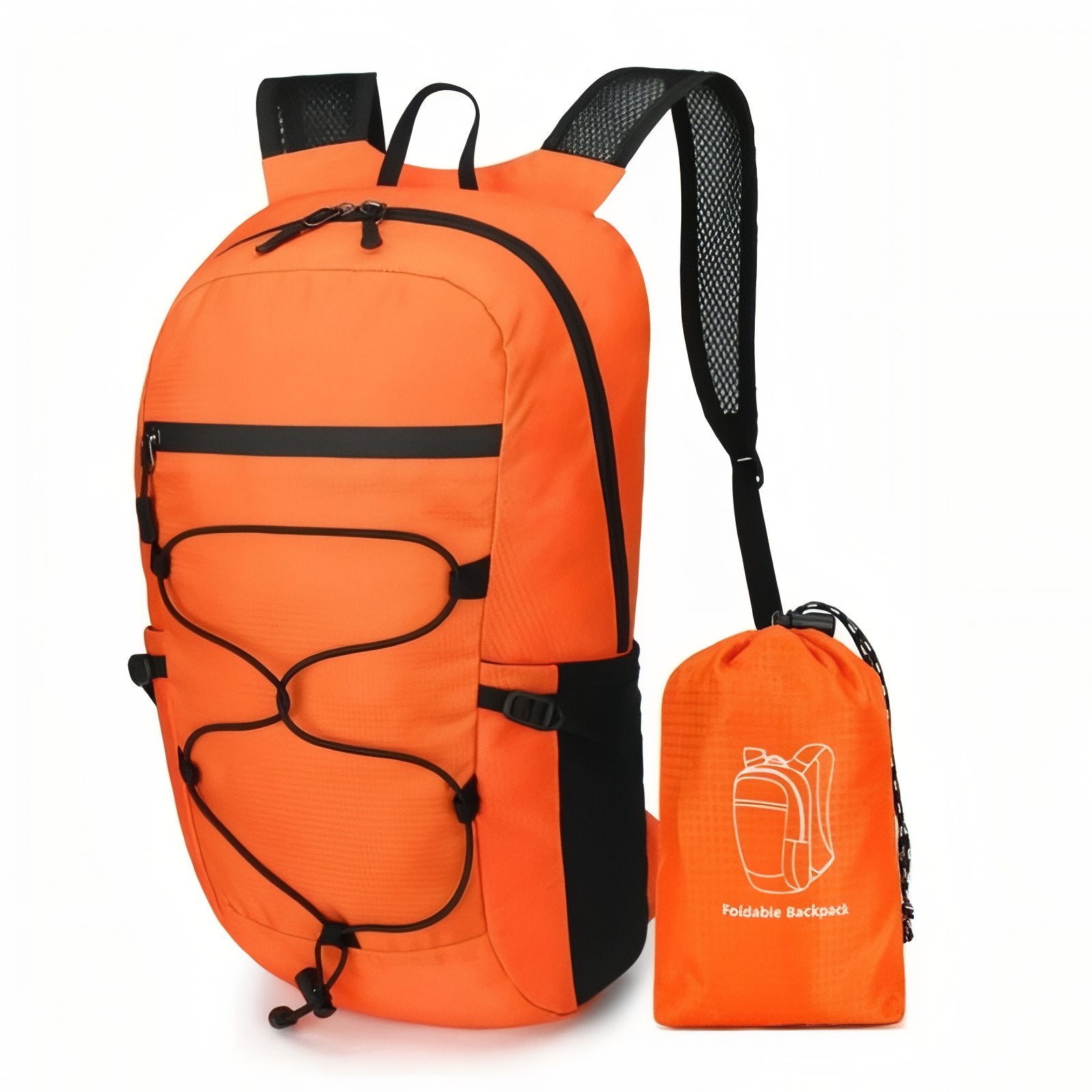 Sac à Dos Pliable et Imperméable - Orange