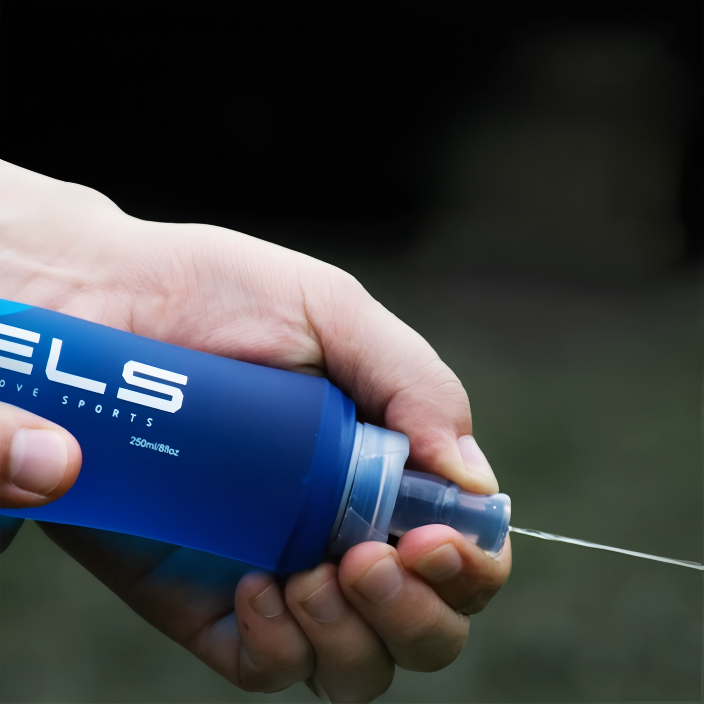 Gourde D'Eau Pliable portée à la main - 150ml - 250ml - 500ml - 250ml avec Paille - 500ml avec Paille