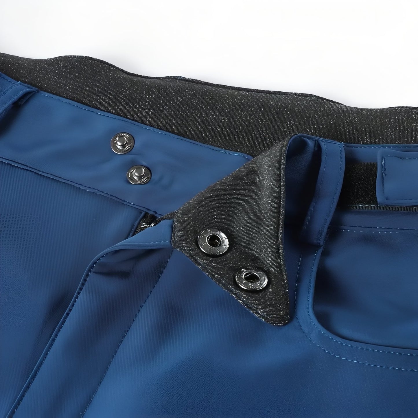 Bermuda À Zip de Randonnée gros plan fermeture zippée - Gris Foncé - Bleu Marine - Noir - Bleu Ciel - Vert - Bordeaux - Orange