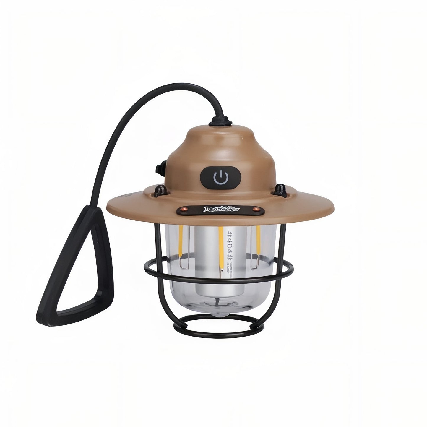 Lanterne Portable Rechargeable - Marron