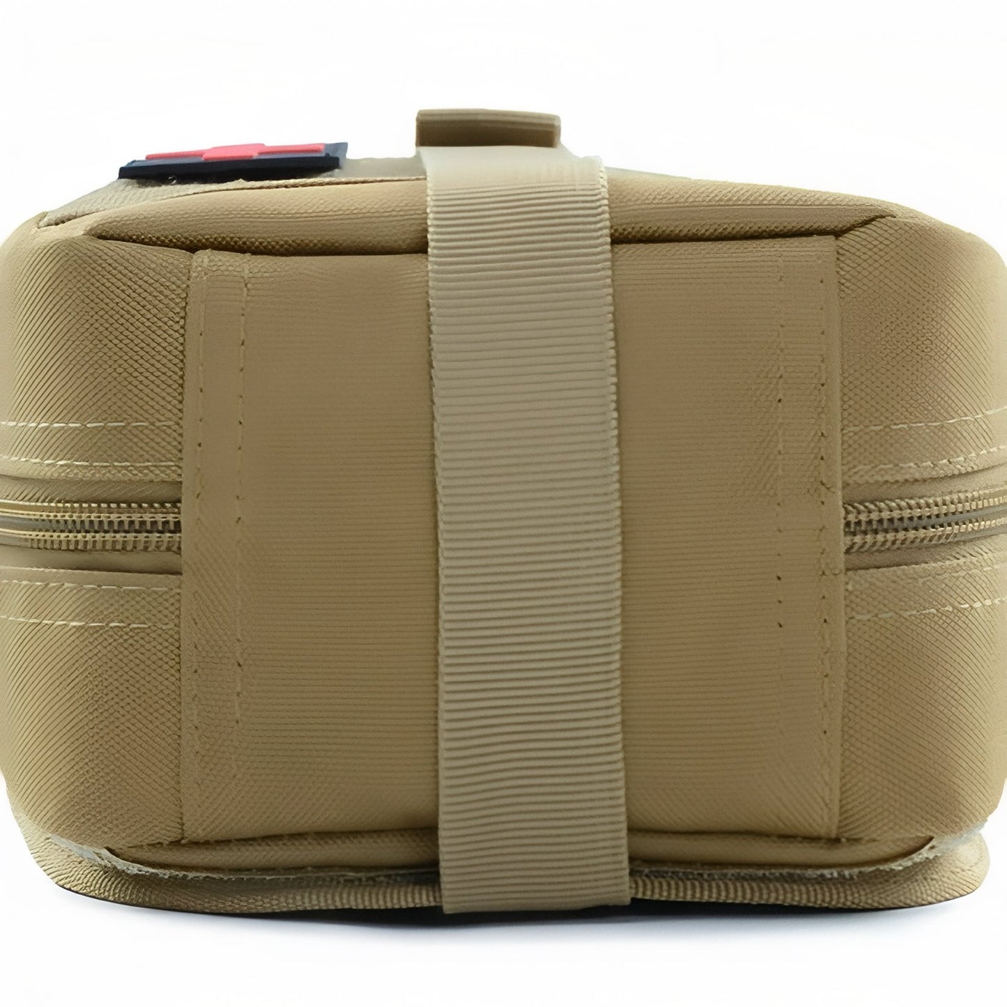 Trousse De Secours Tactique gros plan fermeture zippée - Beige et Rouge - Vert Olive - Noir et Rouge - Rouge Éclatant