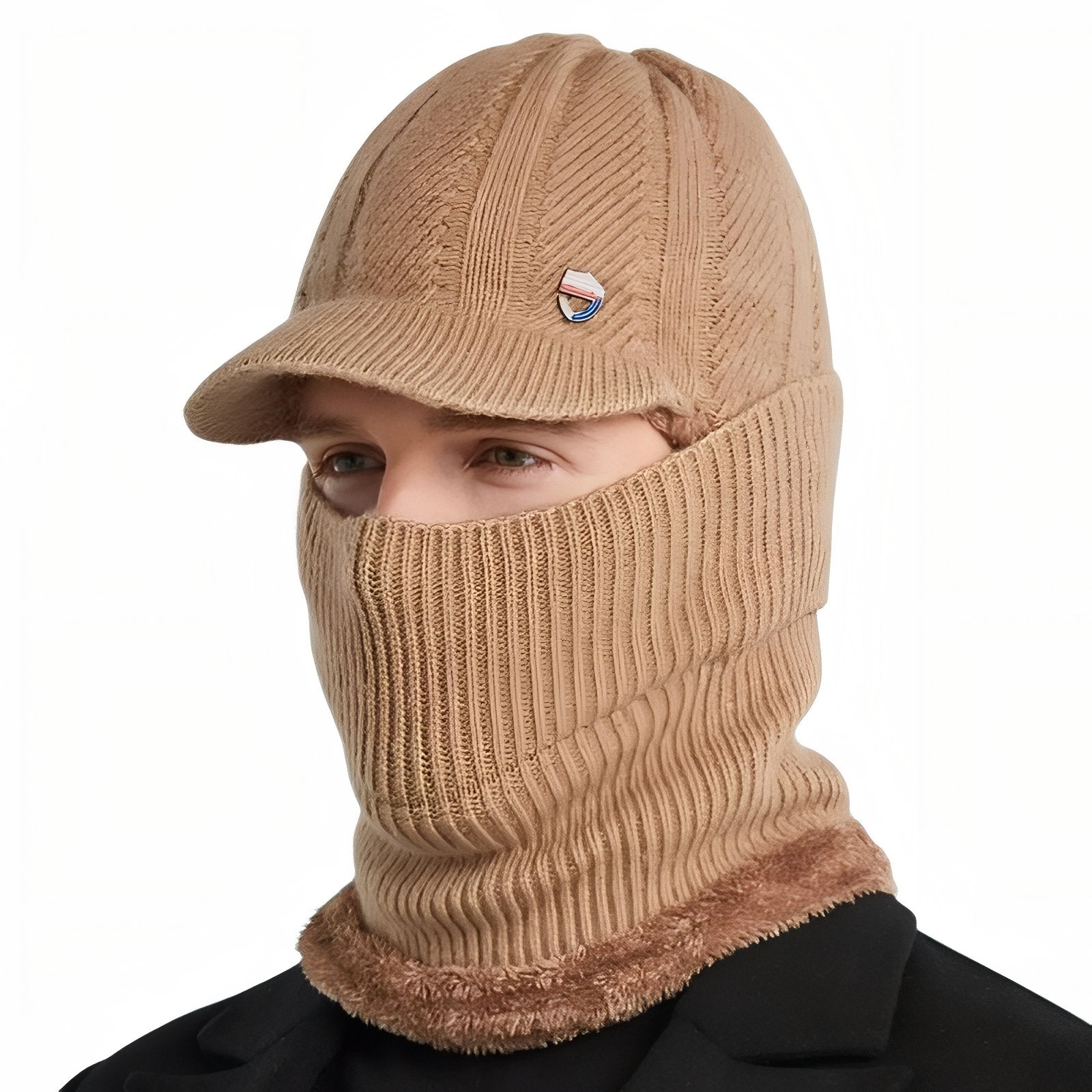 Cagoule 3 En 1 - Beige - 55-60cm
