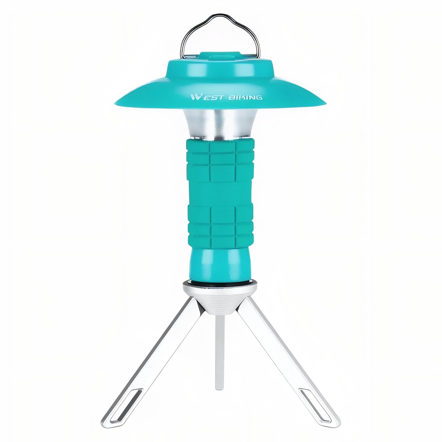 Lanterne Ultra Légère Randonnée - Turquoise et Argent