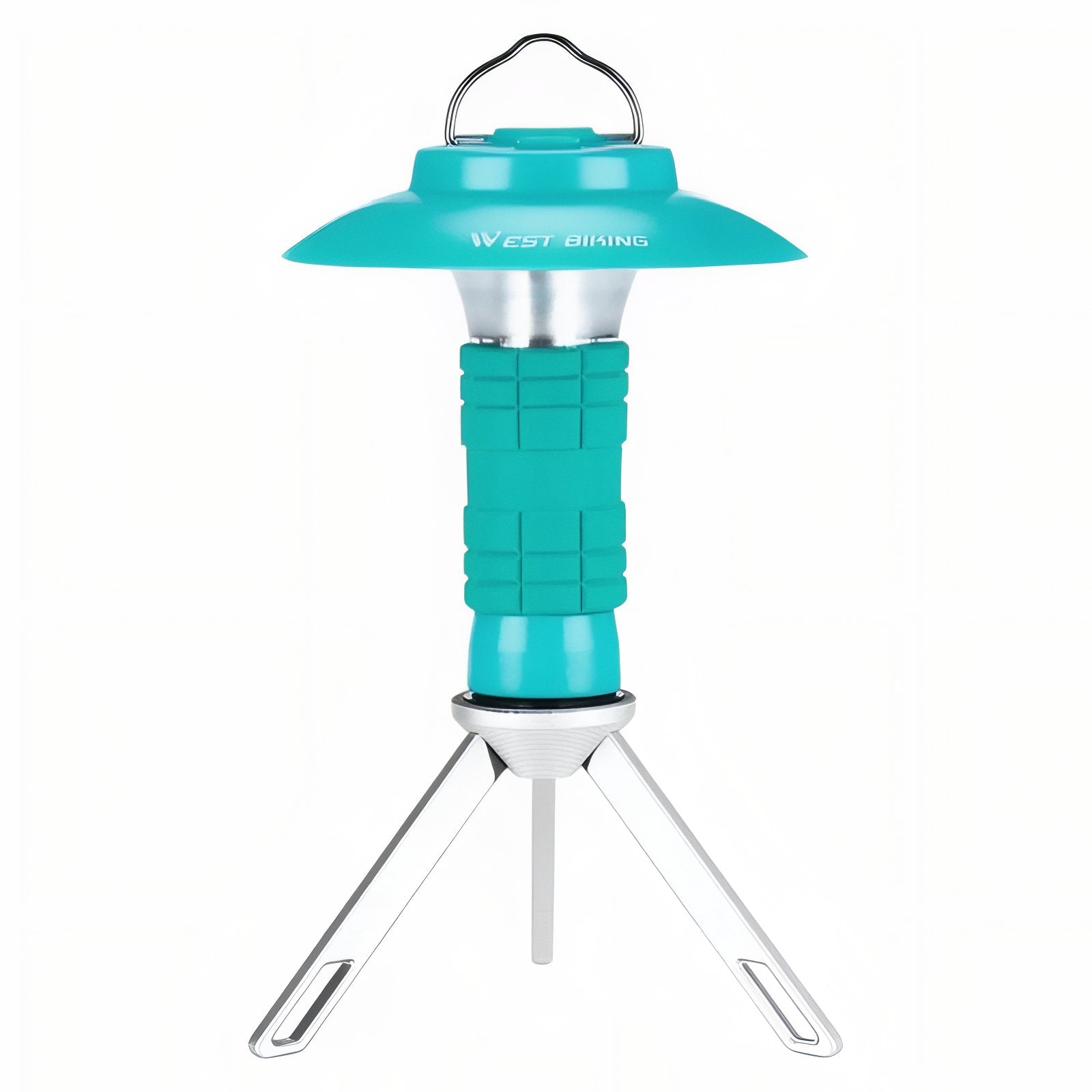 Lanterne Ultra Légère Randonnée - Turquoise et Argent