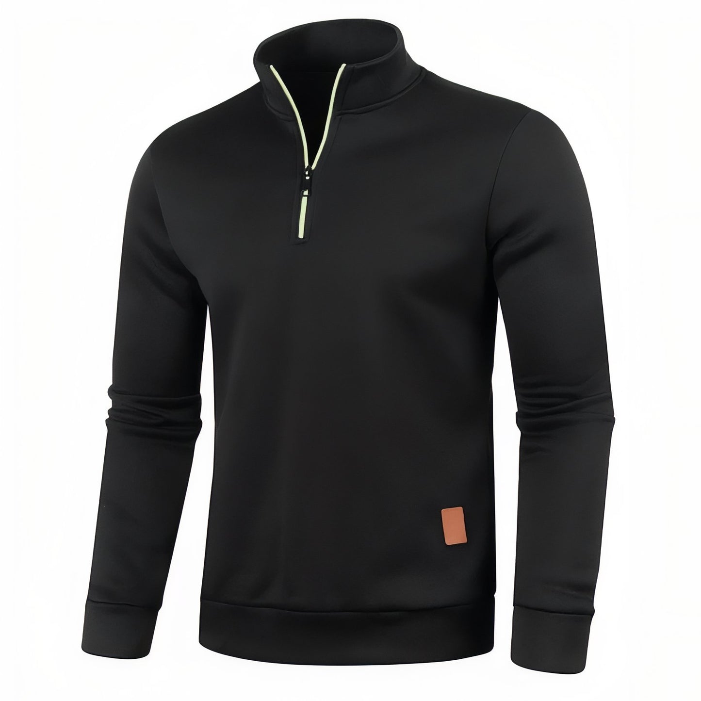 Pull Randonnée Homme gros plan fermeture zippée - Bleu - Bordeaux - Gris Clair - Gris Foncé - Vert Olive - Bleu Ciel - Noir - Gris Anthracite