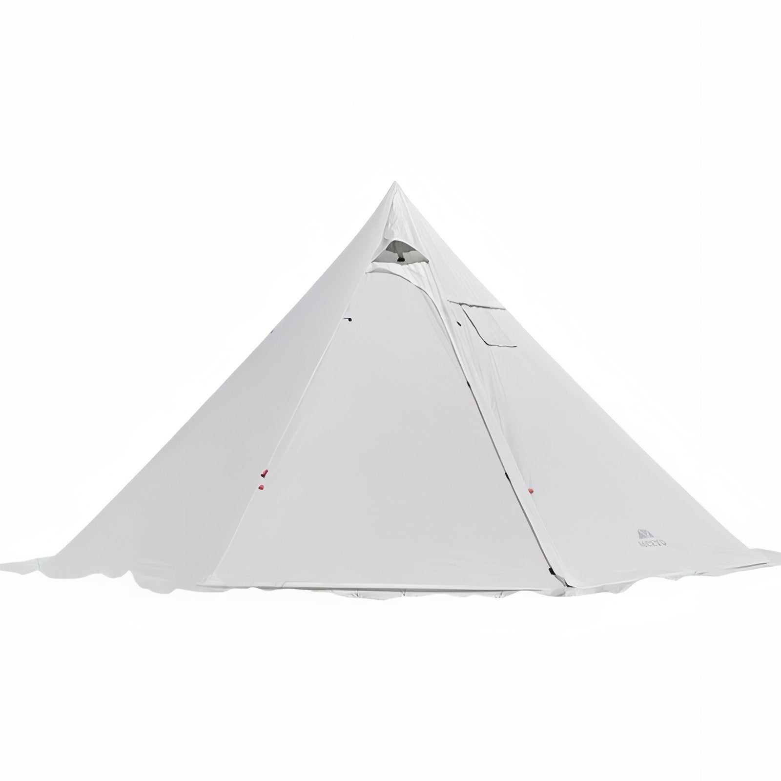 Tente Tipi Hiver 4-6 Personnes - Blanc Pur