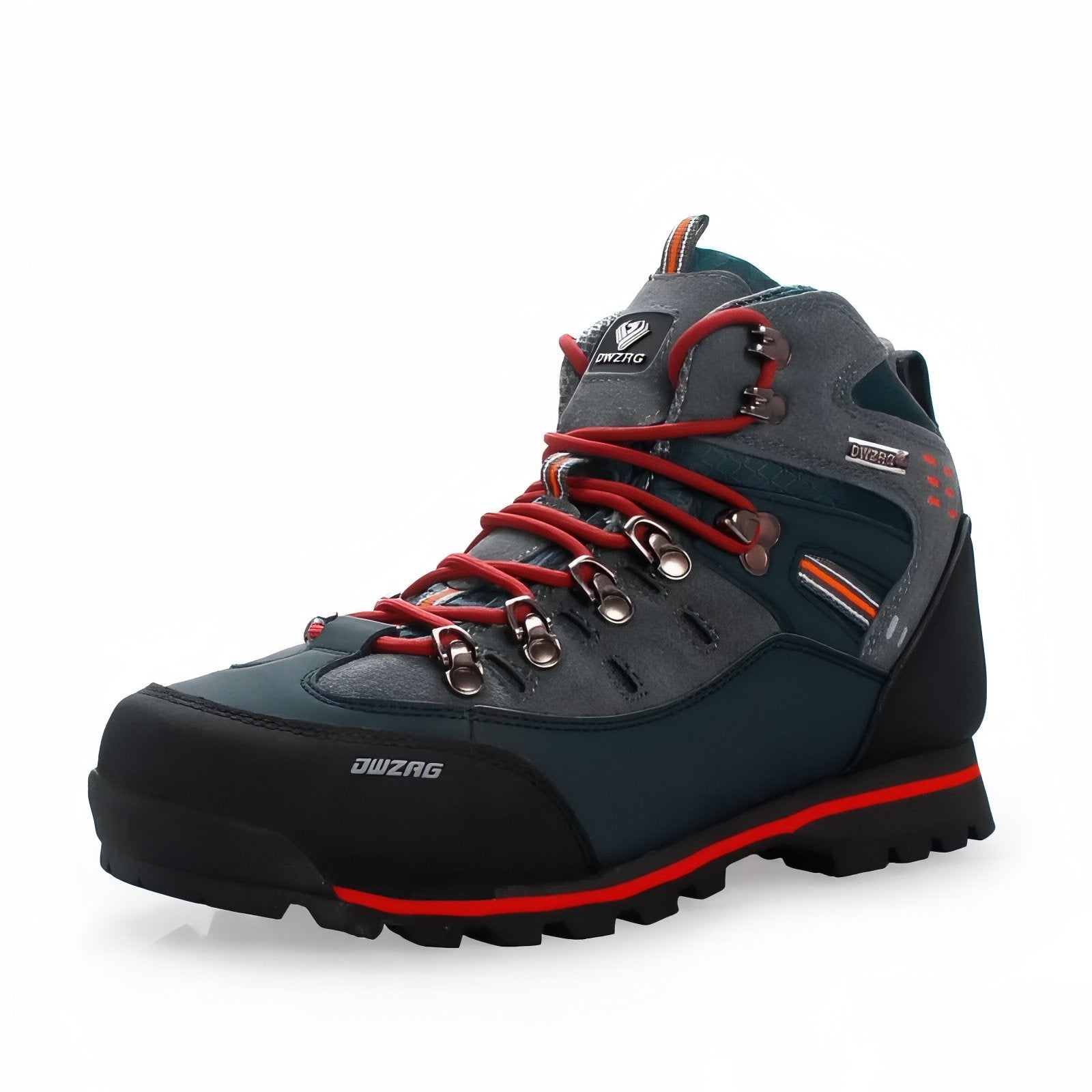 Chaussure Randonnée Montagne Homme - Gris et Rouge