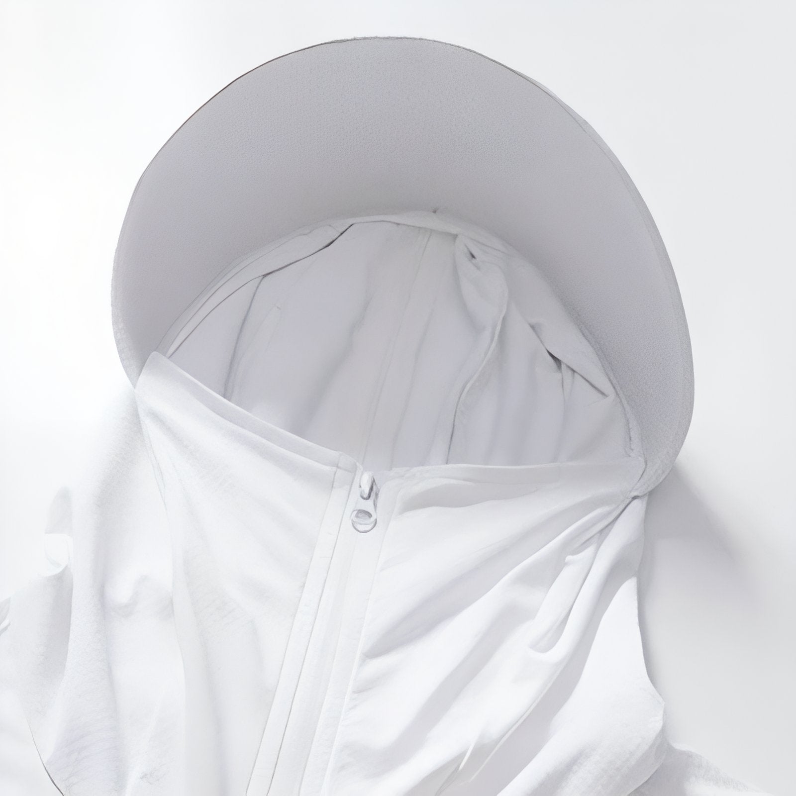 Veste Capuche Légère Randonnée Femme UPF 50+ gros plan fermeture zippée - Rose - Bleu Pâle - Violet - Gris - Blanc