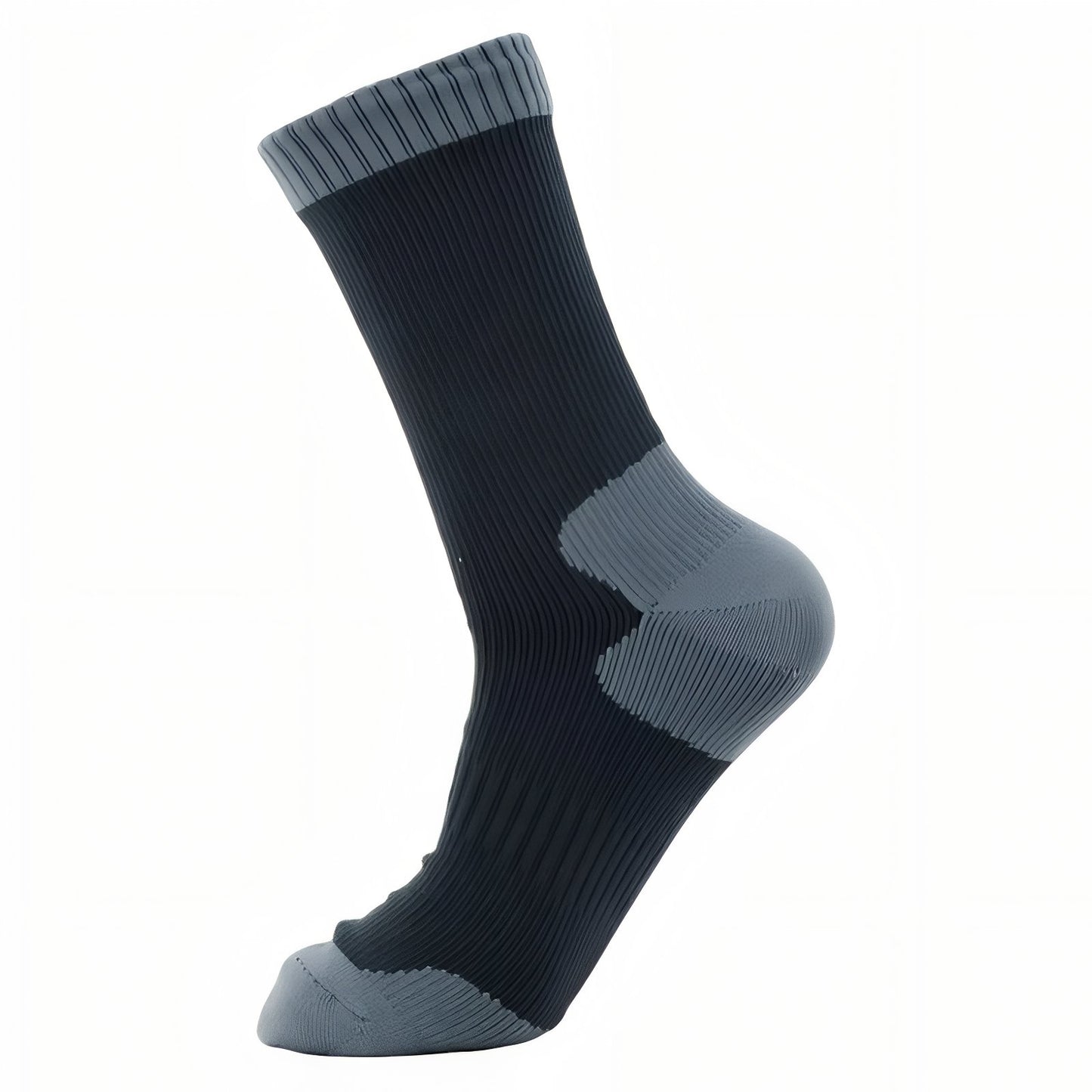 Chaussettes Étanches Randonnée - Gris Foncé et Gris Clair