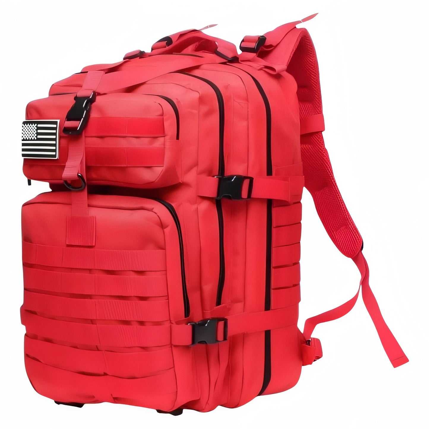 Sac à Dos Militaire Imperméable 30L/50L - Rouge (50L)