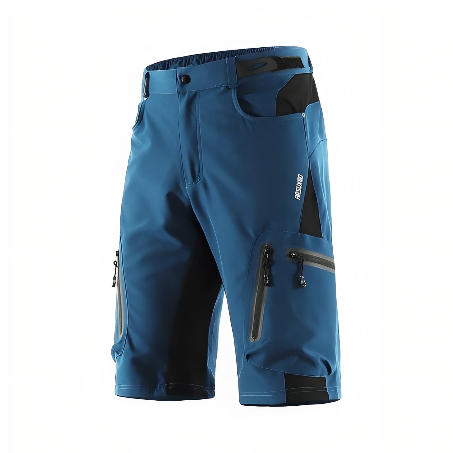 Short de Randonnée Homme Avec Poches - Bleu Océan