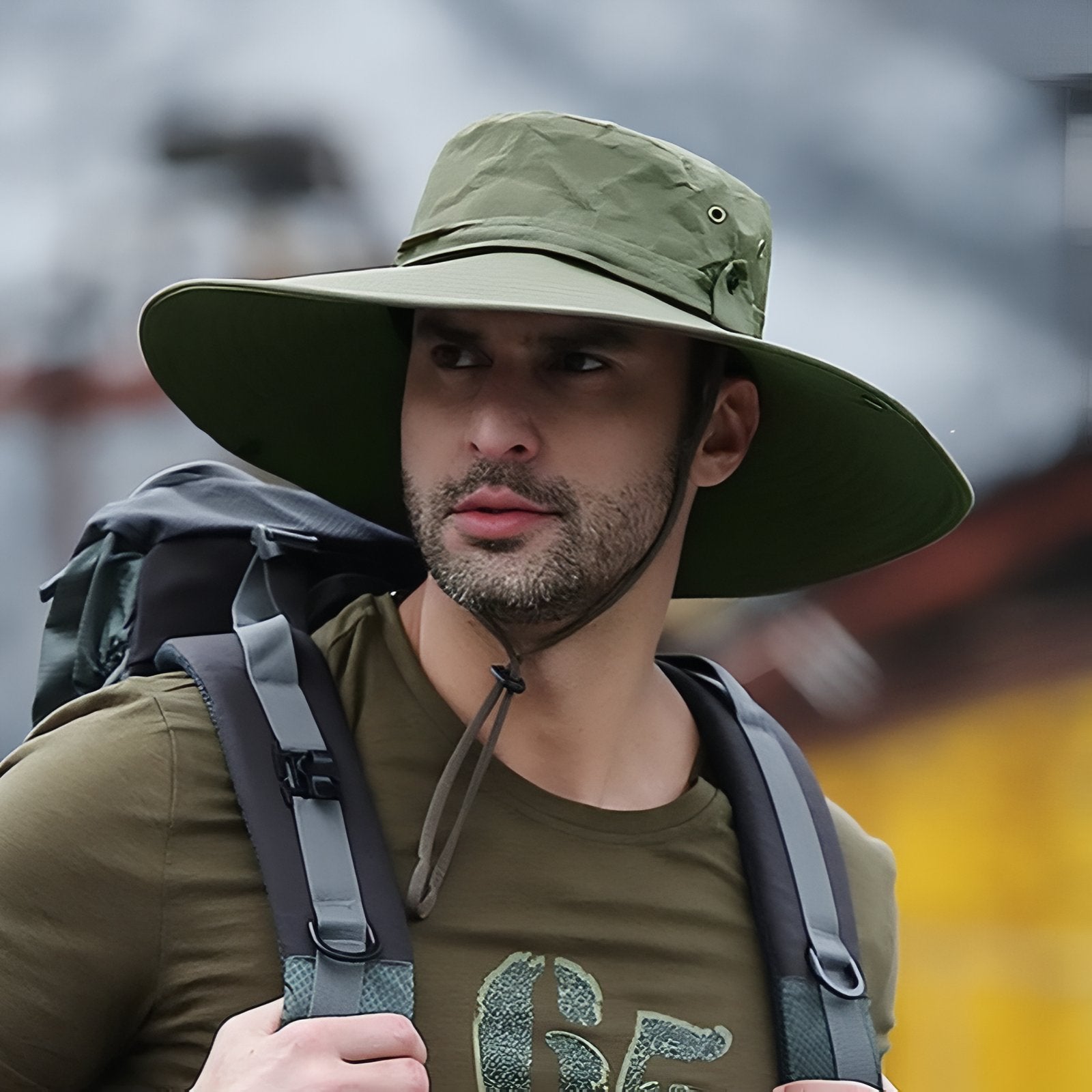Chapeau D'Aventurier Randonnée - Vert - 58-60 cm