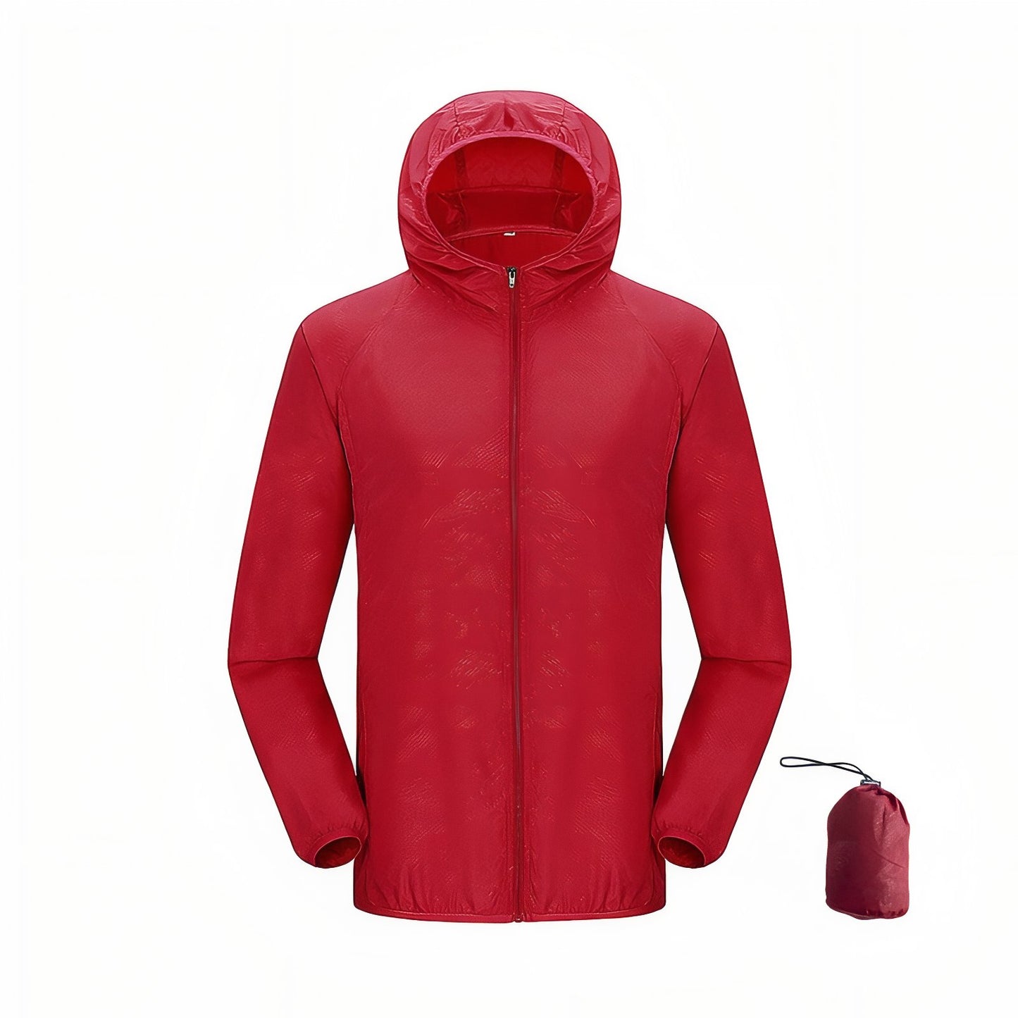 Veste Imperméable Ultra Légère - Rouge