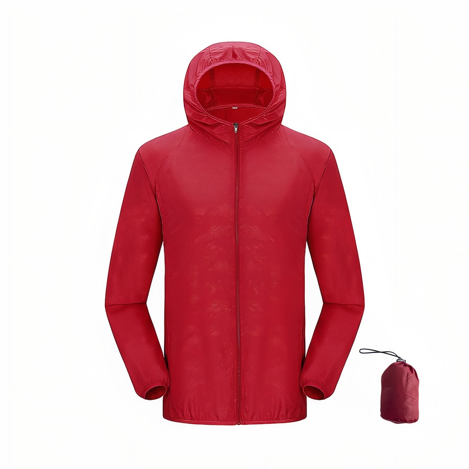 Veste Imperméable Ultra Légère - Rouge