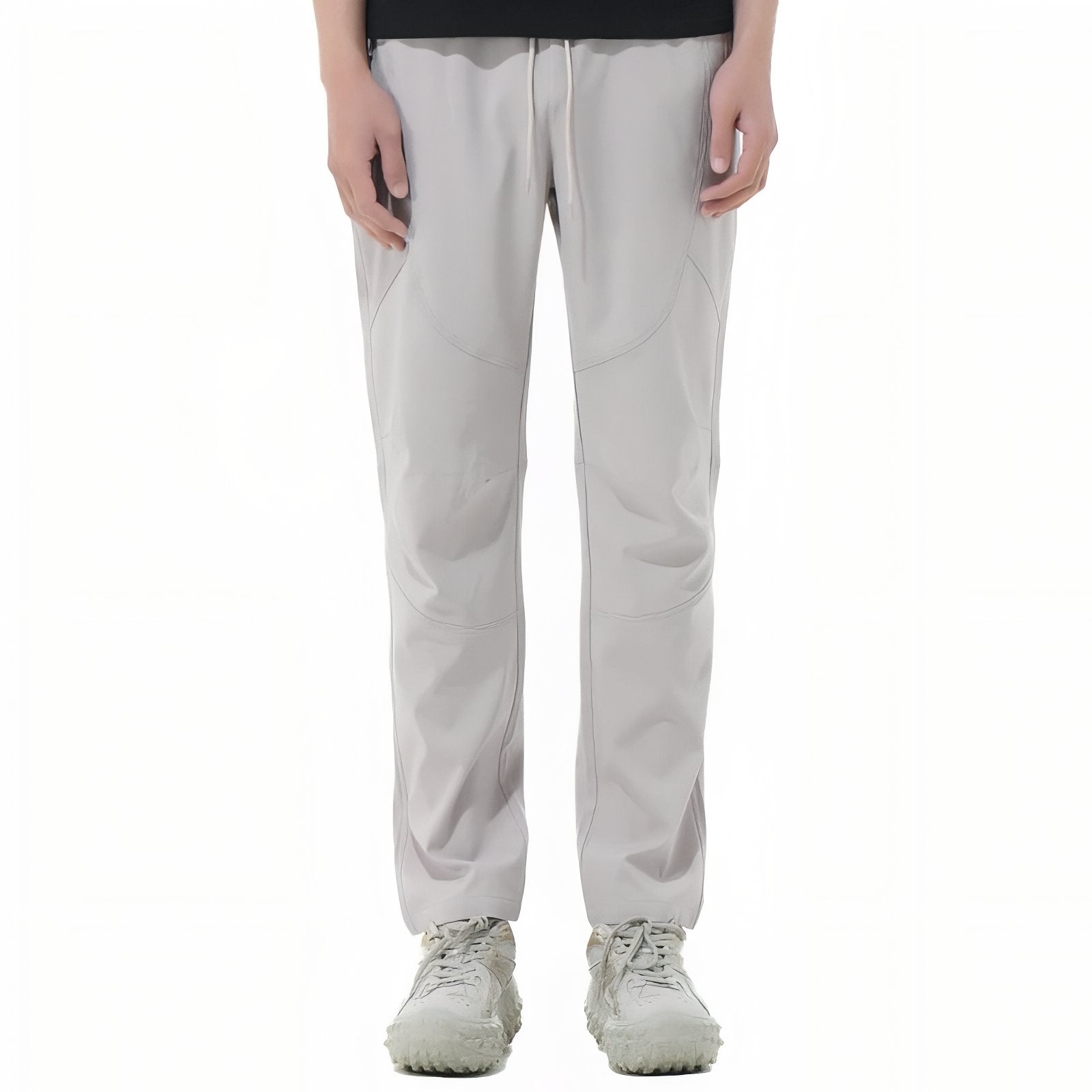 Pantalon Léger Randonnée Homme - Gris Clair