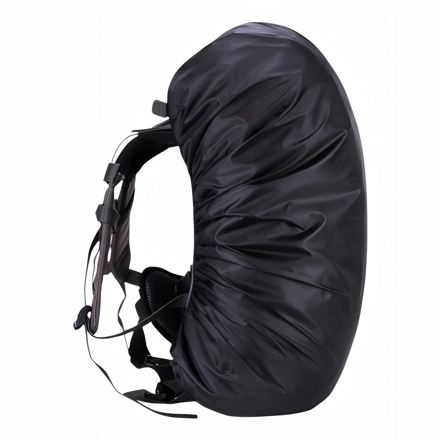 Housse Pluie Sac Randonnée 15-65L gros plan sur le sac - 15-25L - 30-40L - 40-50L - 55-65L