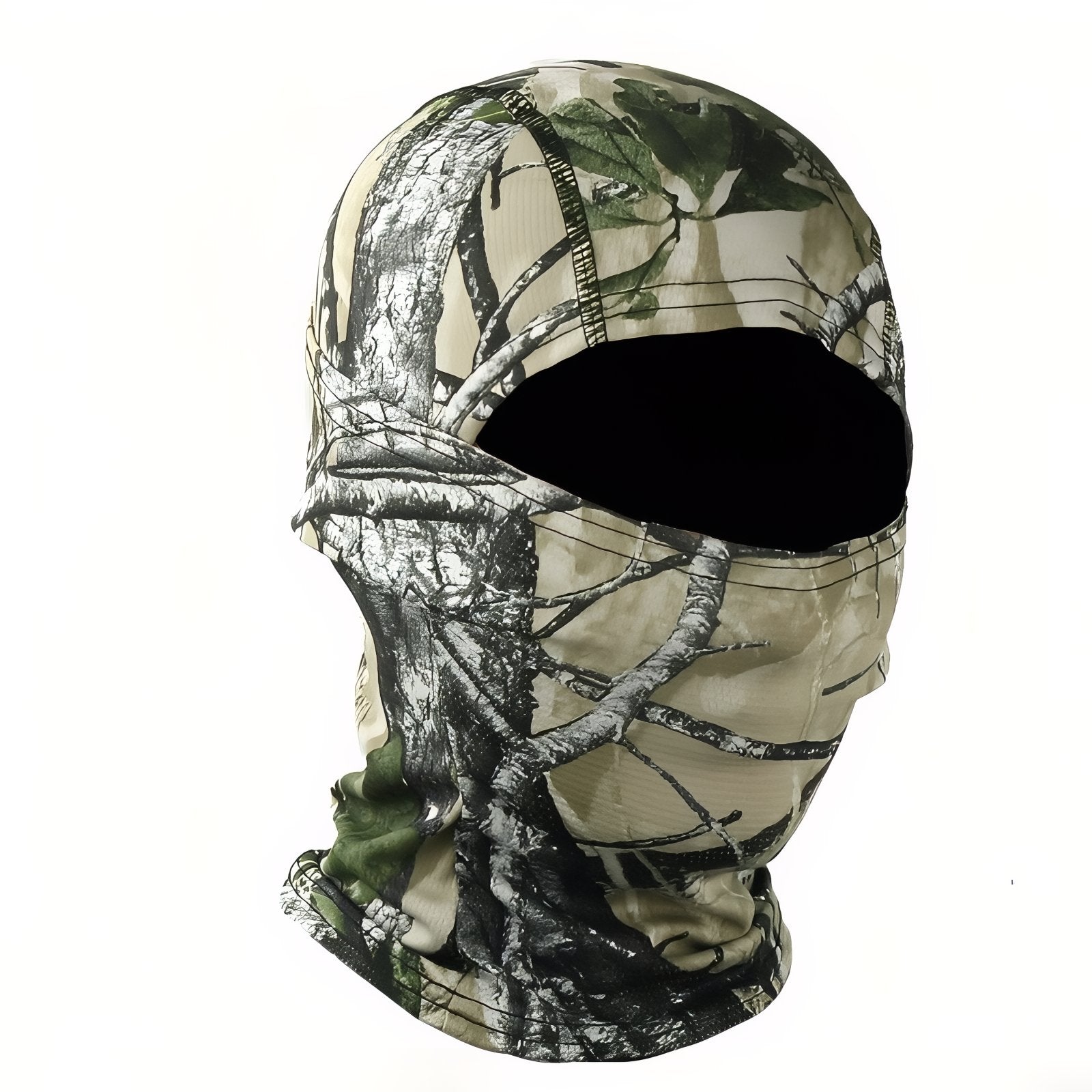 Cagoule Camouflage Militaire - Beige et Vert - 56-60cm